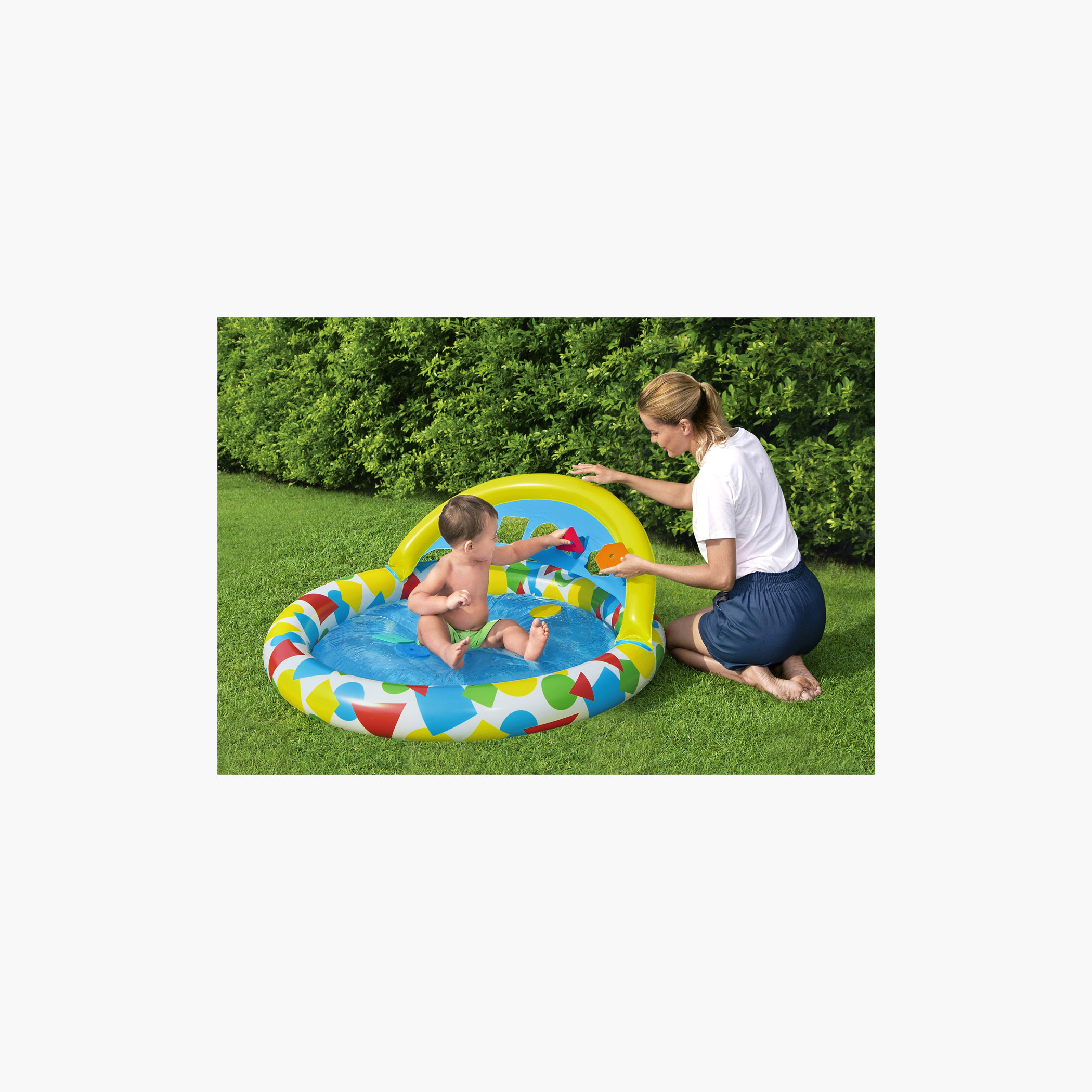 Bestway Lil Splash & Learn Baby Inflatable Pool - 47x46x18 inches-toys-outdoor-poolandbeach-pools-image-3