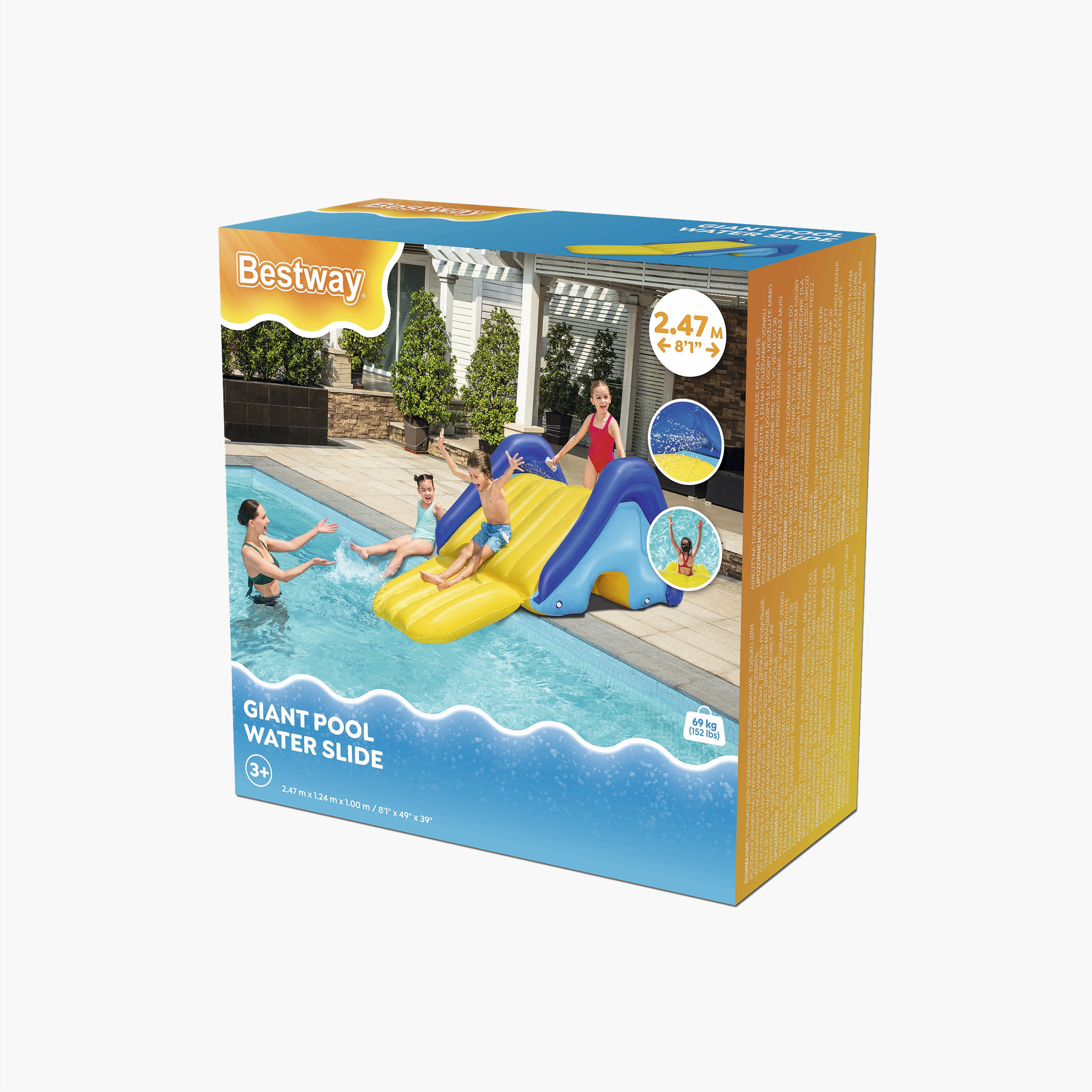 زلاقة حمام سباحة كبيرة من بيست واي-toys-outdoor-poolandbeach-pools-image-7