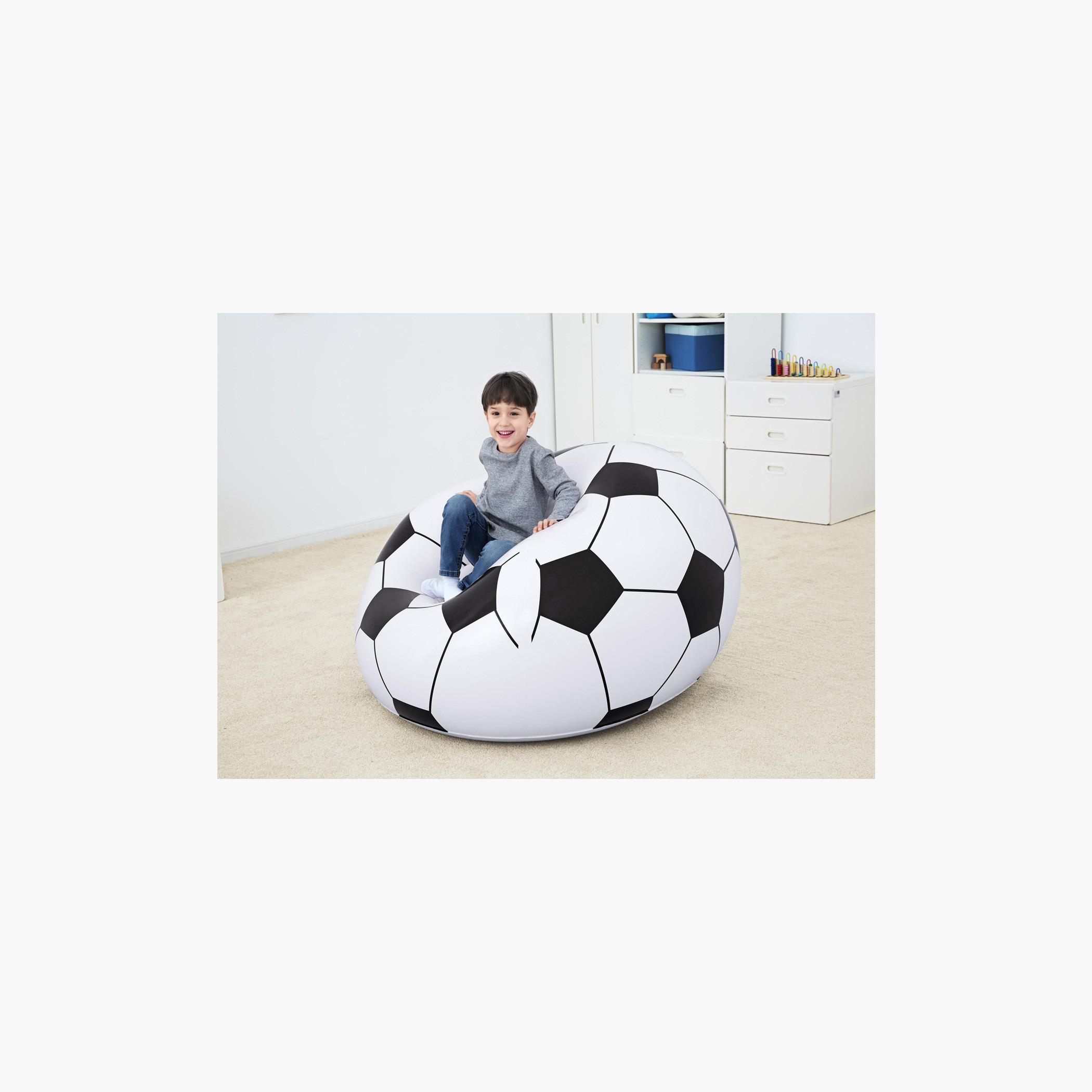 Bestway Beanless Soccer Ball Chair-baby-nursery-furniture-chairsandtables-image-7