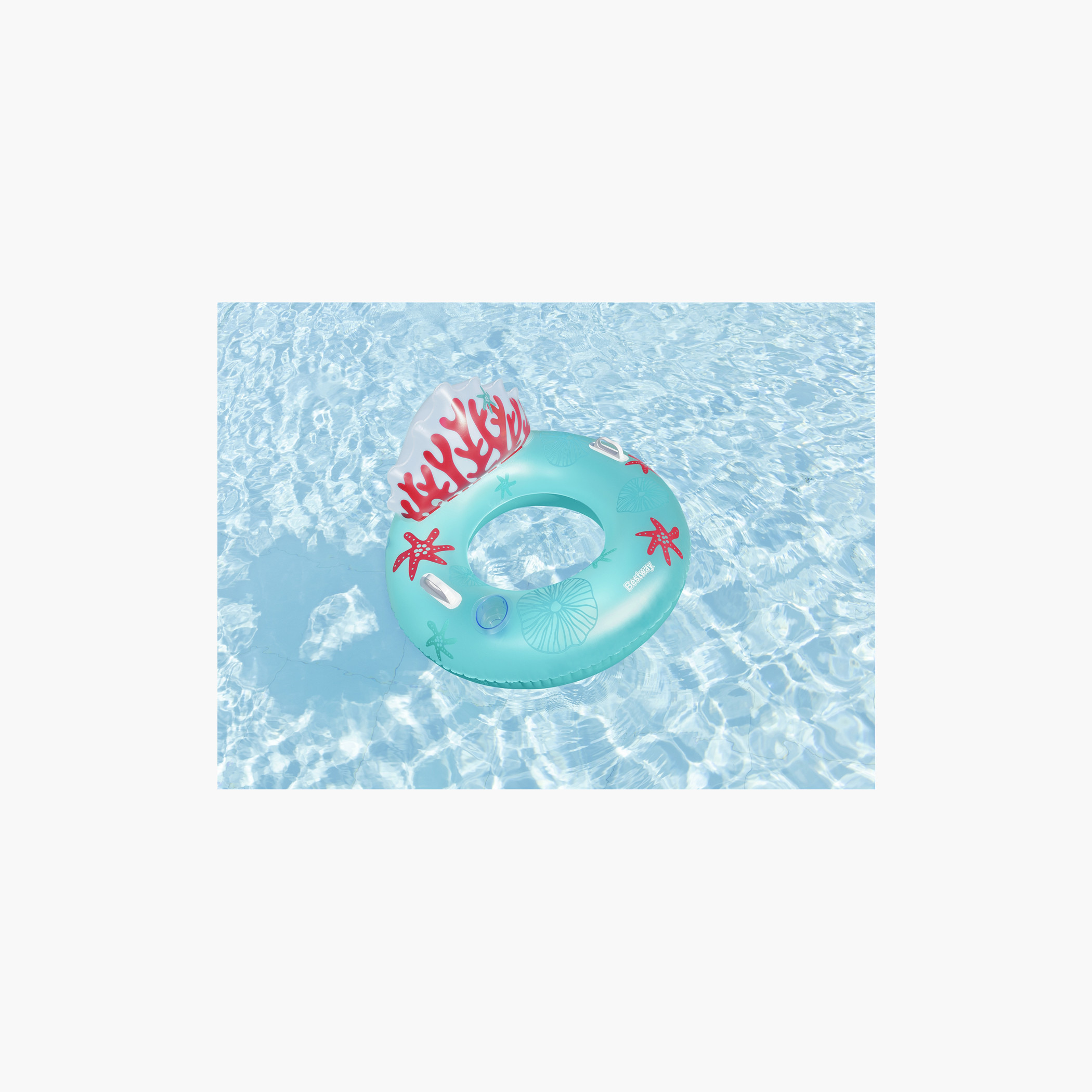 Bestway Coral Bliss Inflatable Swim Tube-toys-outdoor-poolandbeach-poolaccessories-image-4