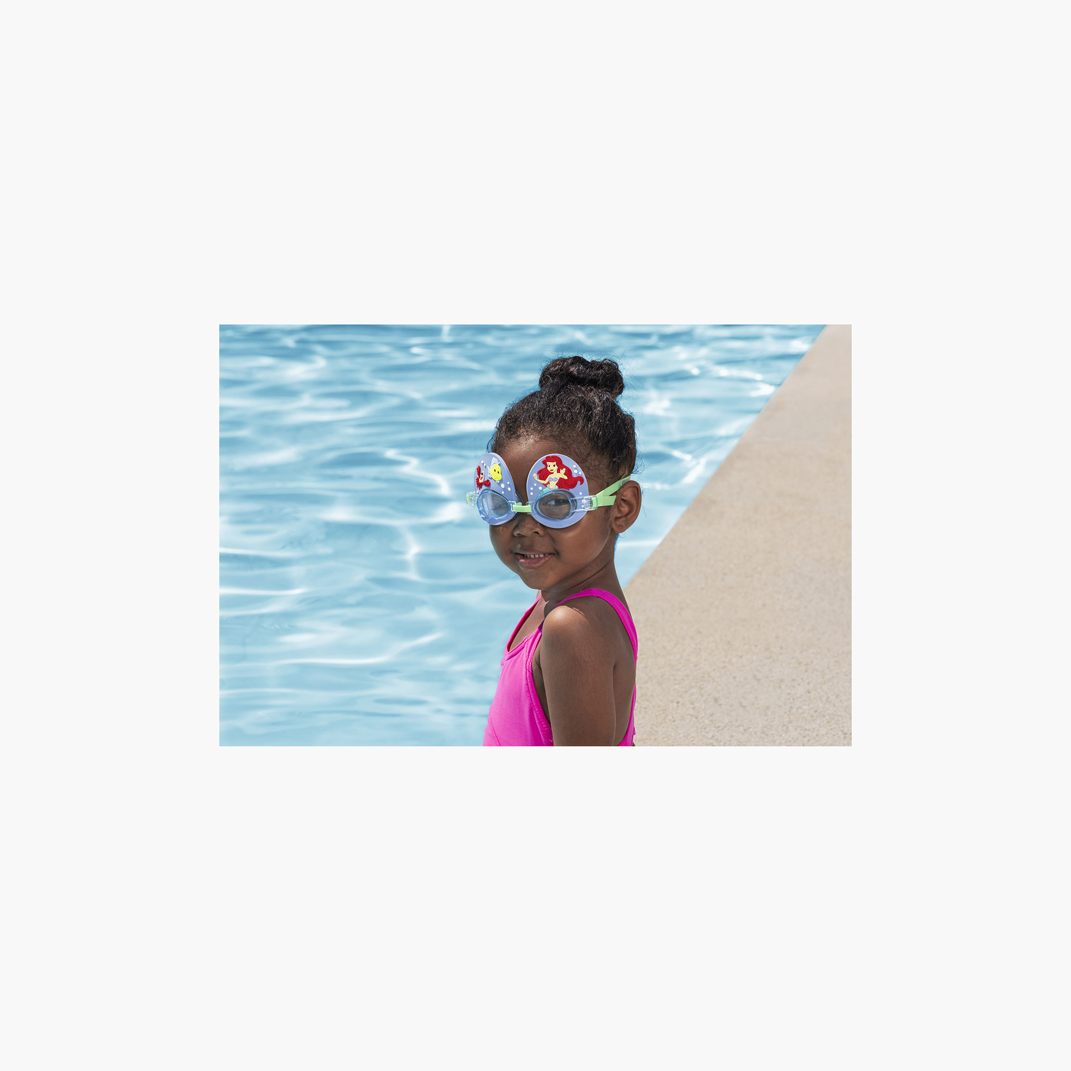 Bestway The Little Mermaid Print Swim Goggles-girls-clothing-swimwear-image-4