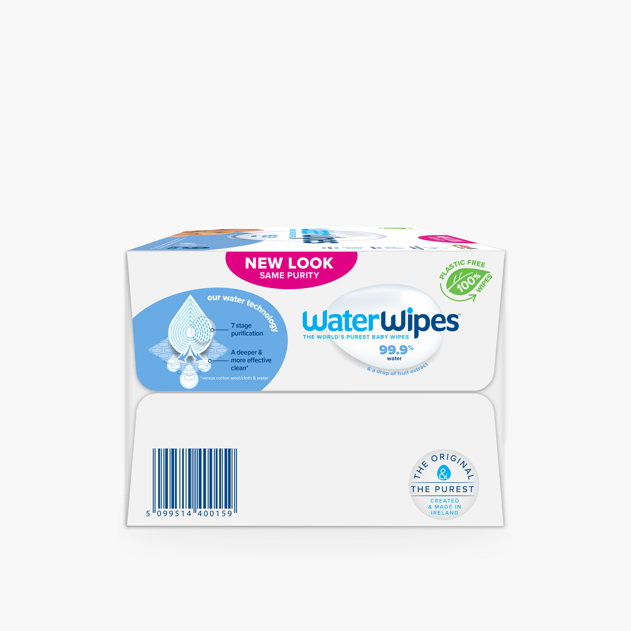 مناديل مبللة أصلية للأطفال من ووتر وايبس - عبوة من 9-baby-diapering-babywipes-image-7