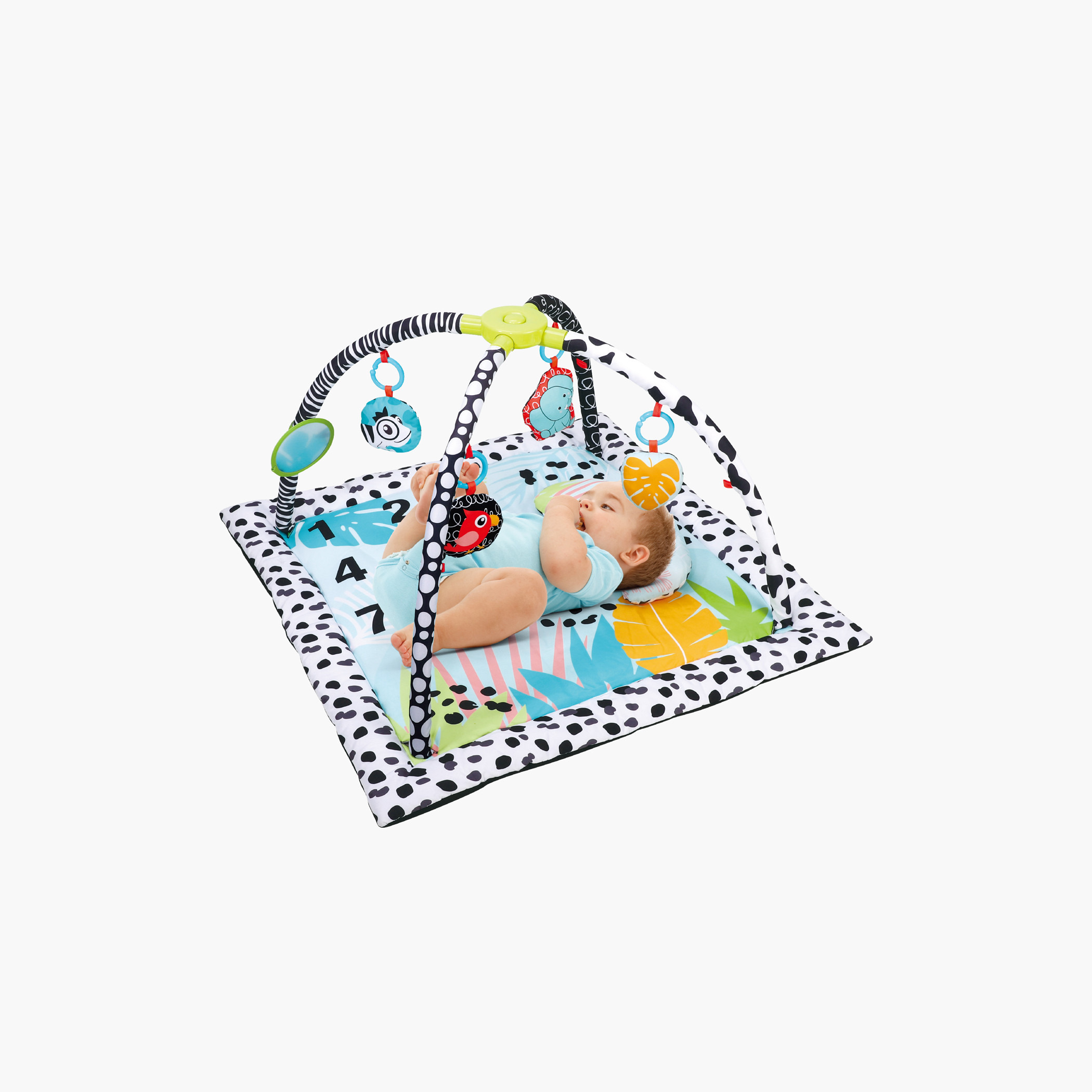 Juniors Press "N" Fold Baby Play Gym 84x84x51 cm-baby-infantactivity-playgyms-image-3