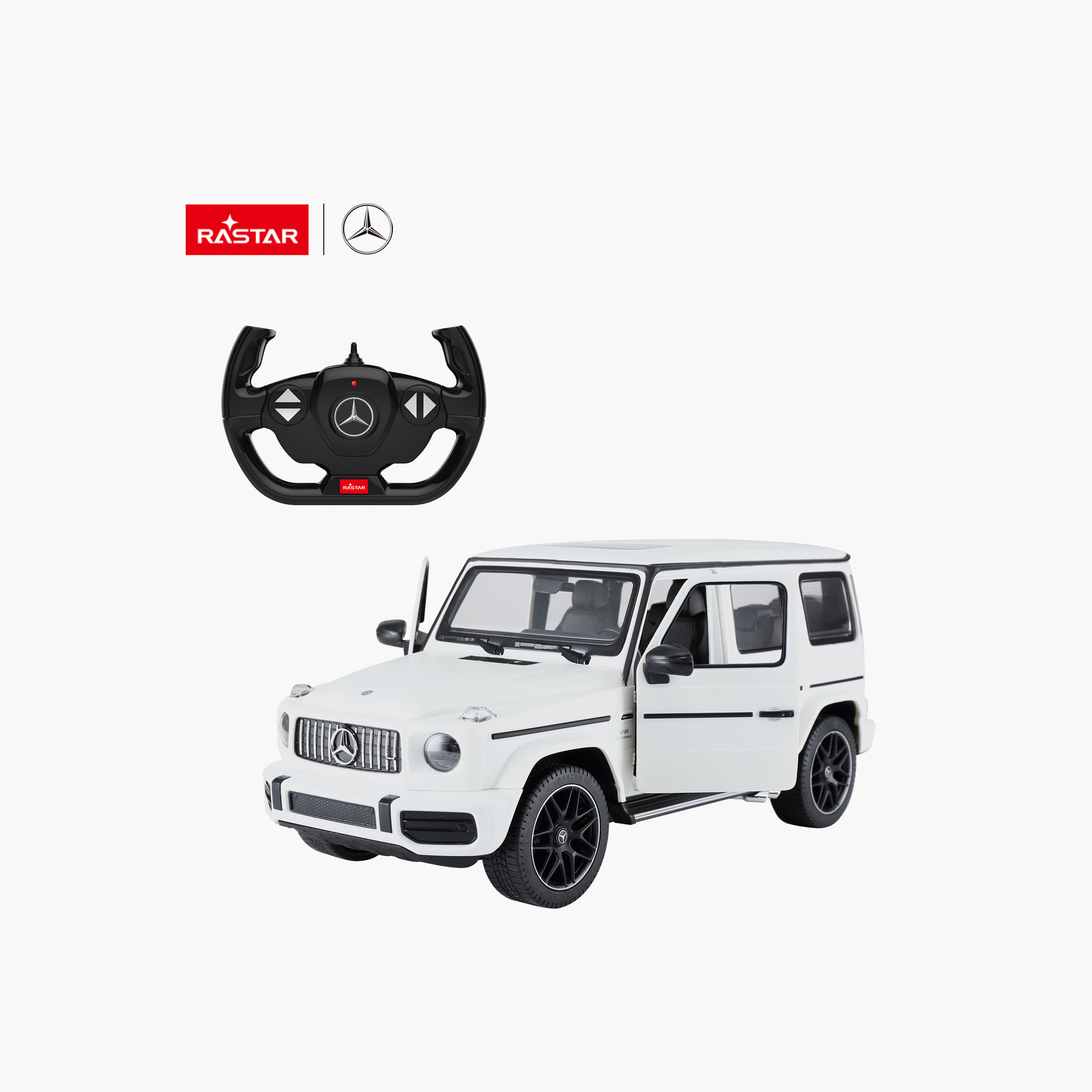 سيارة مرسيدس بنز G63 AMG مقياس 1:14 بجهاز تحكم عن بعد من راستار-toys-remotecontrolledcars-image-1