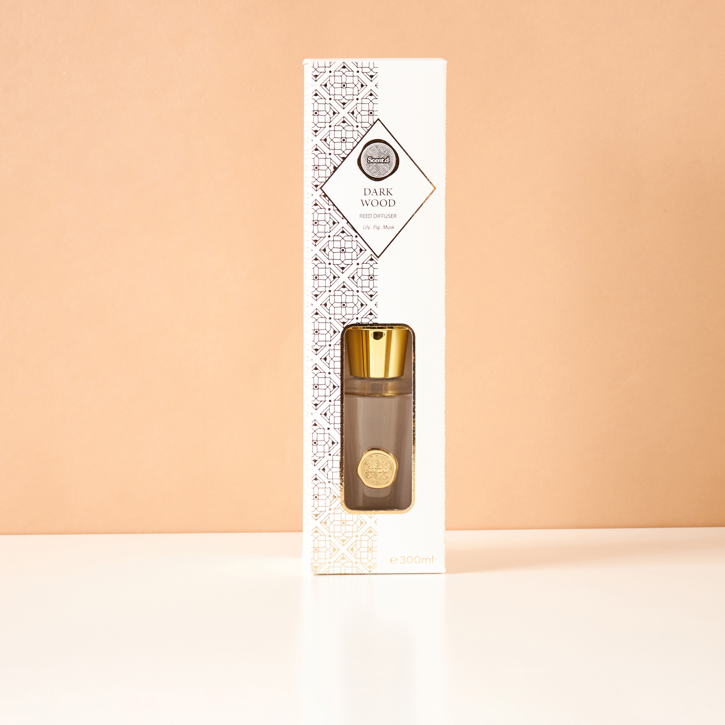 Scent.d Dark Wood Reed Diffuser - 300 ml-household-homefragrance-reeddiffusers-image-5
