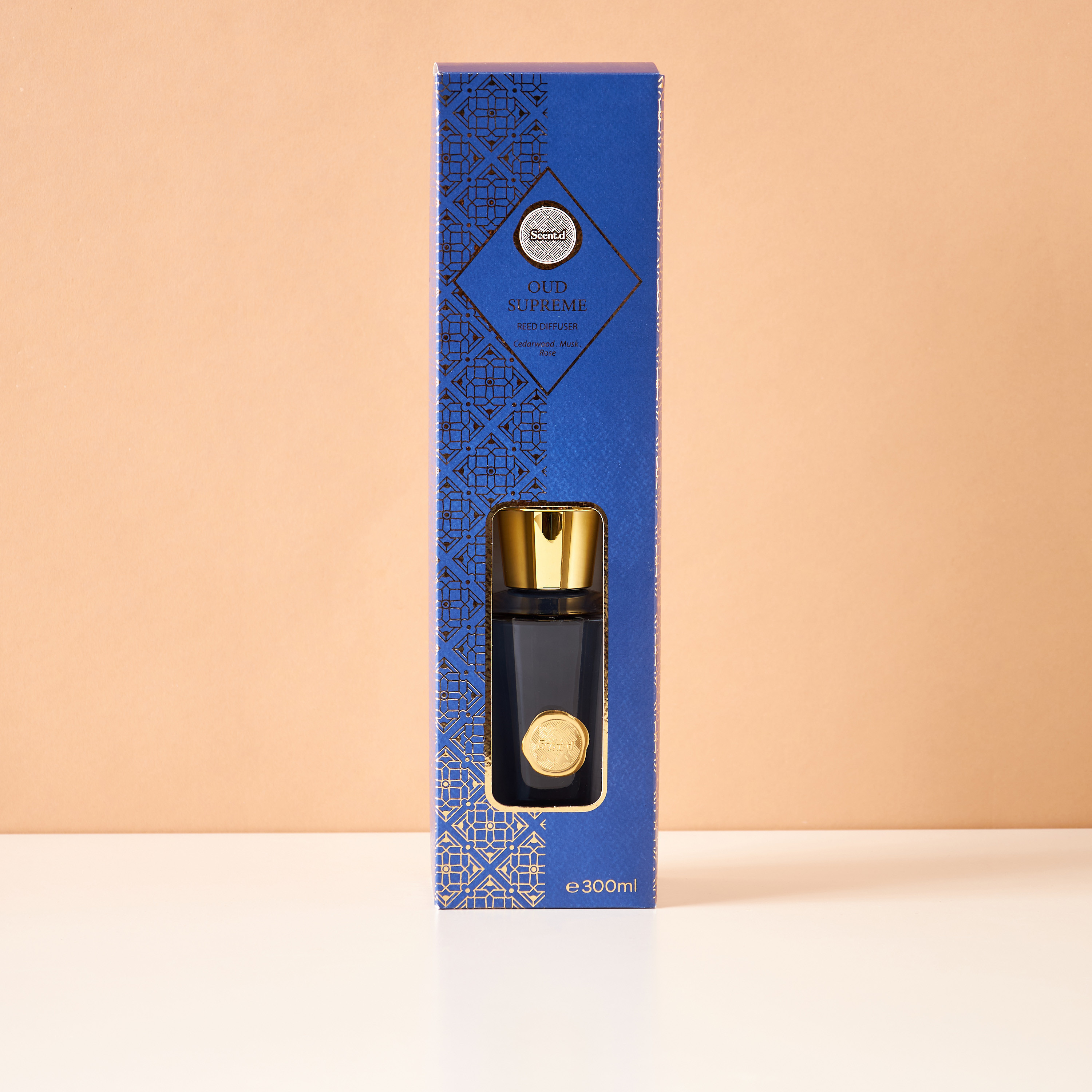 Scent.d Dark Wood Reed Diffuser - 300 ml-household-homefragrance-reeddiffusers-image-5