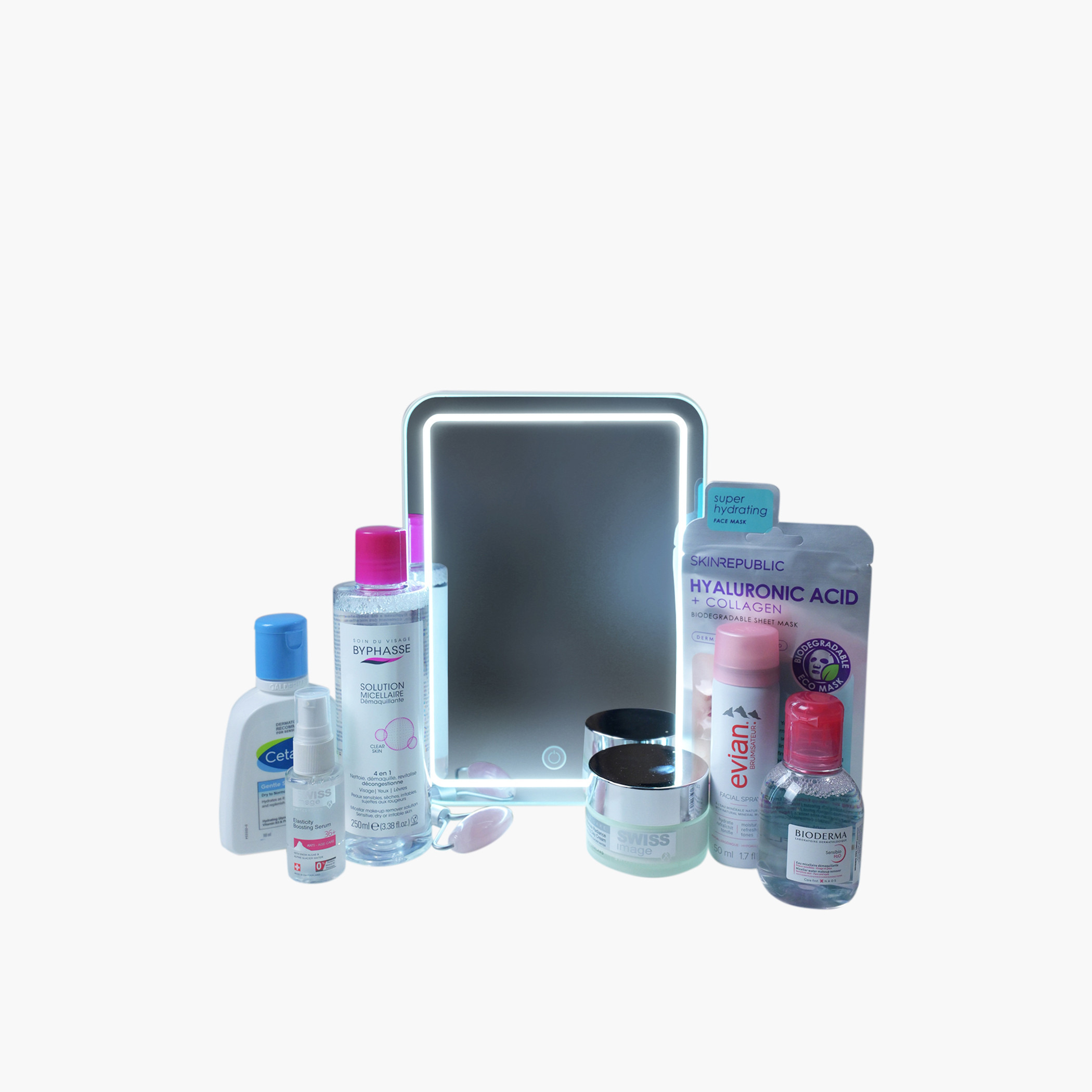ثلاجة تجميل بمرآة إل إي دي من بايفاس - 8 لتر-beautyandpersonalcare-appliances-faceandskintools-image-3