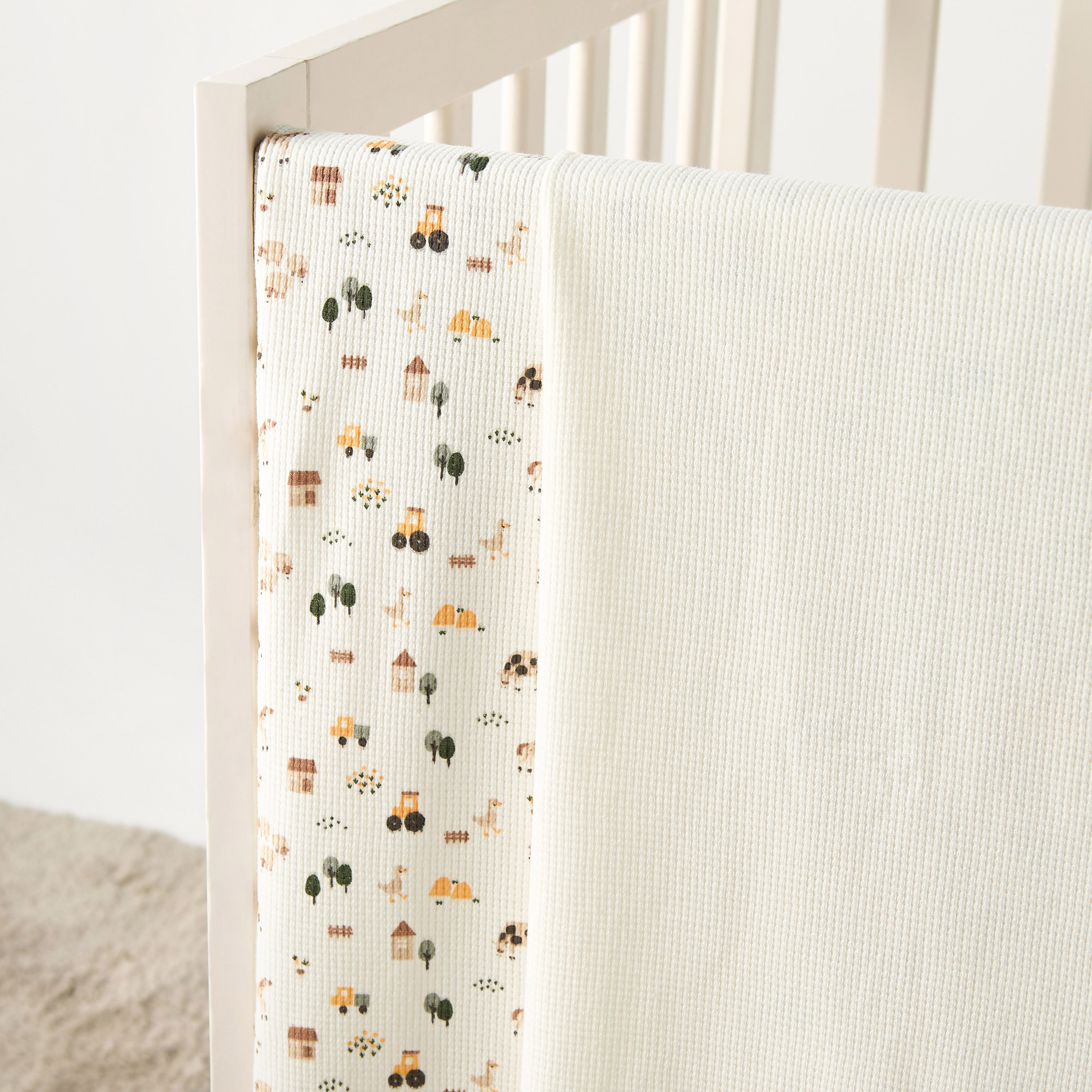 Juniors 2-Piece Receiving Blanket Set - 76x102 cm-baby-nursery-blanketsandswaddles-receivingblankets-image-2