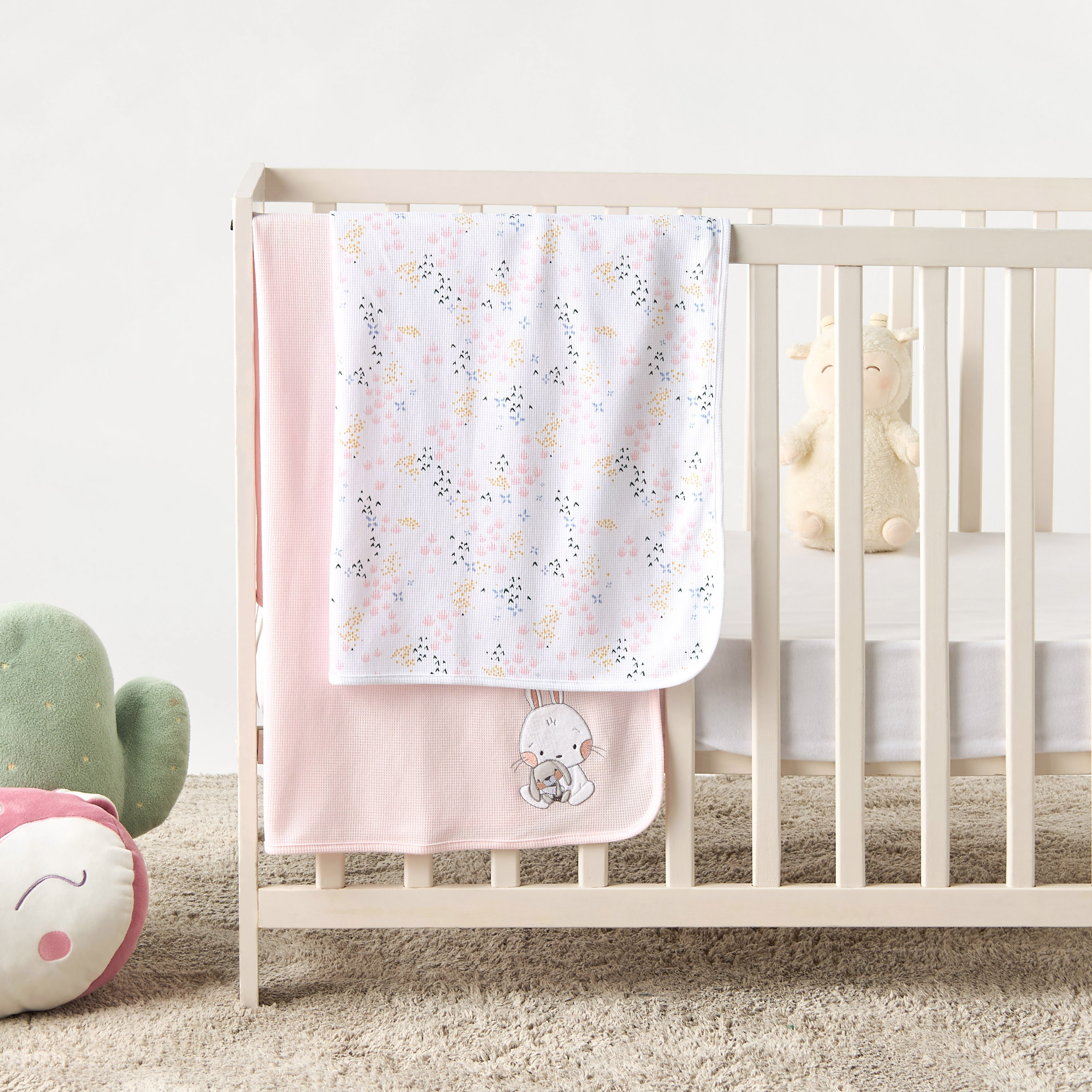 Buy Juniors Assorted Blanket Set of 2 Online Mothercare Bahrain