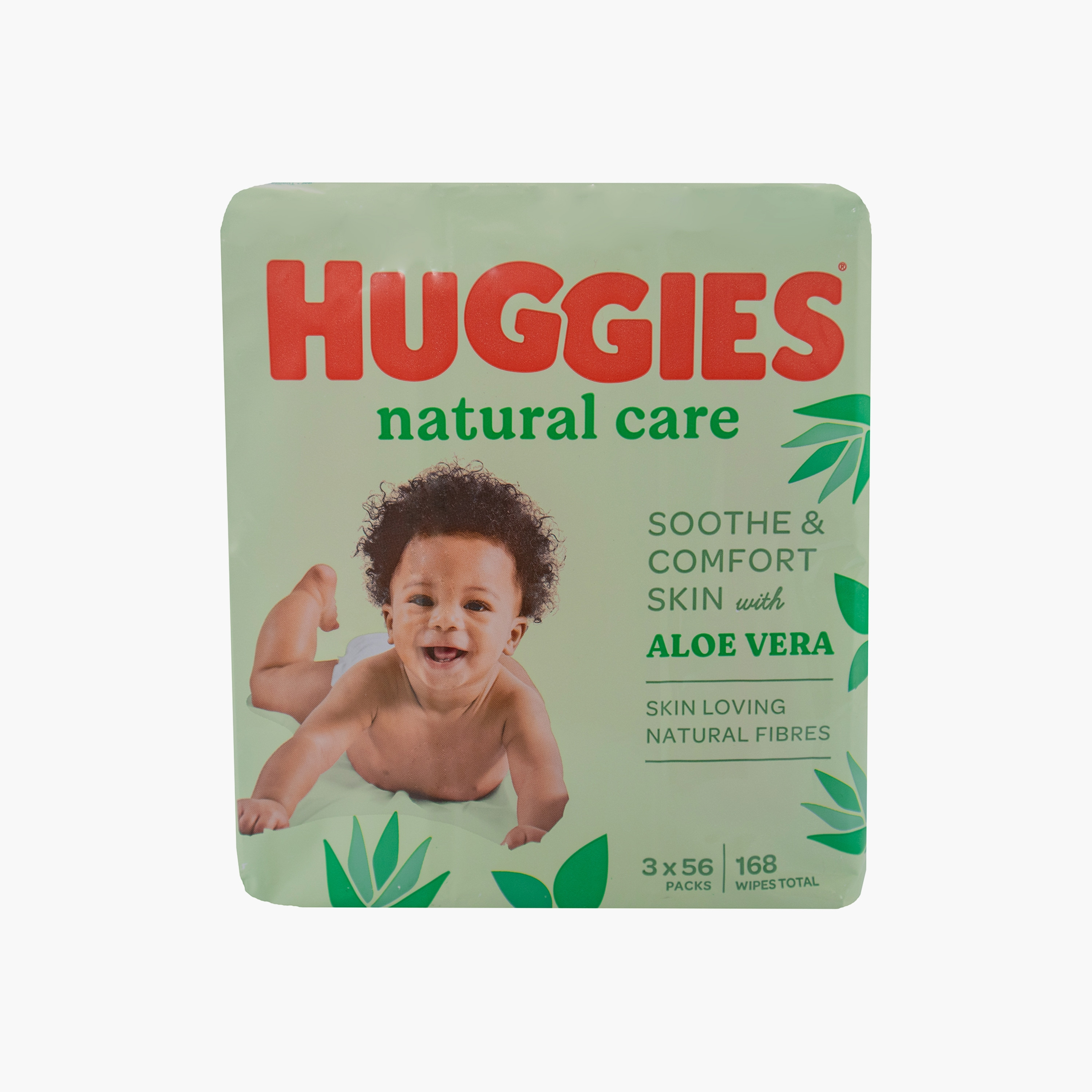 Huggies Pure Natural Care Wipes, Pack of 2 + 1 Free, 168 Wipes-baby-bathandcare-wipes-image-4