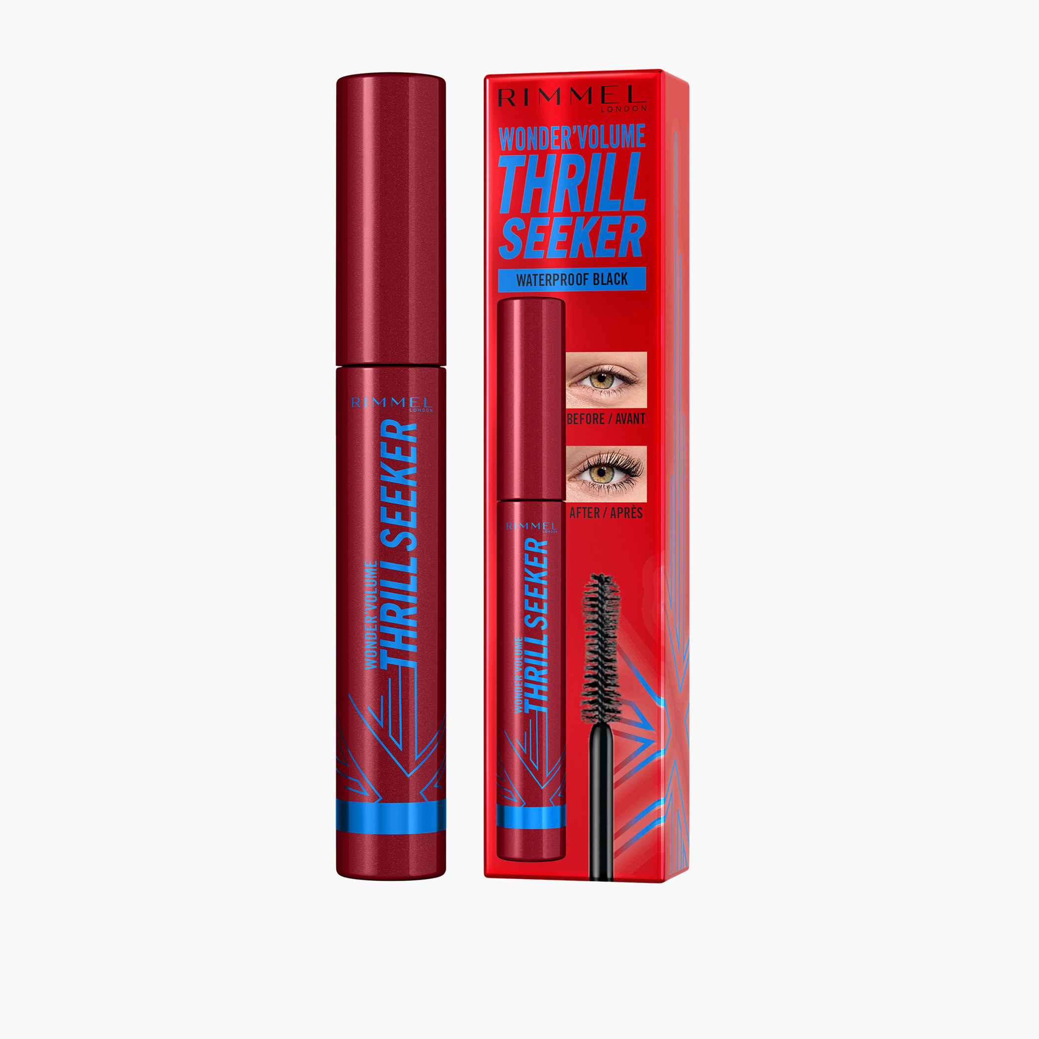 Rimmel London Wonder'Volume Thrill Seeker Waterproof Mascara - 8 ml-beautyandpersonalcare-makeup-eyes-mascaras-image-2