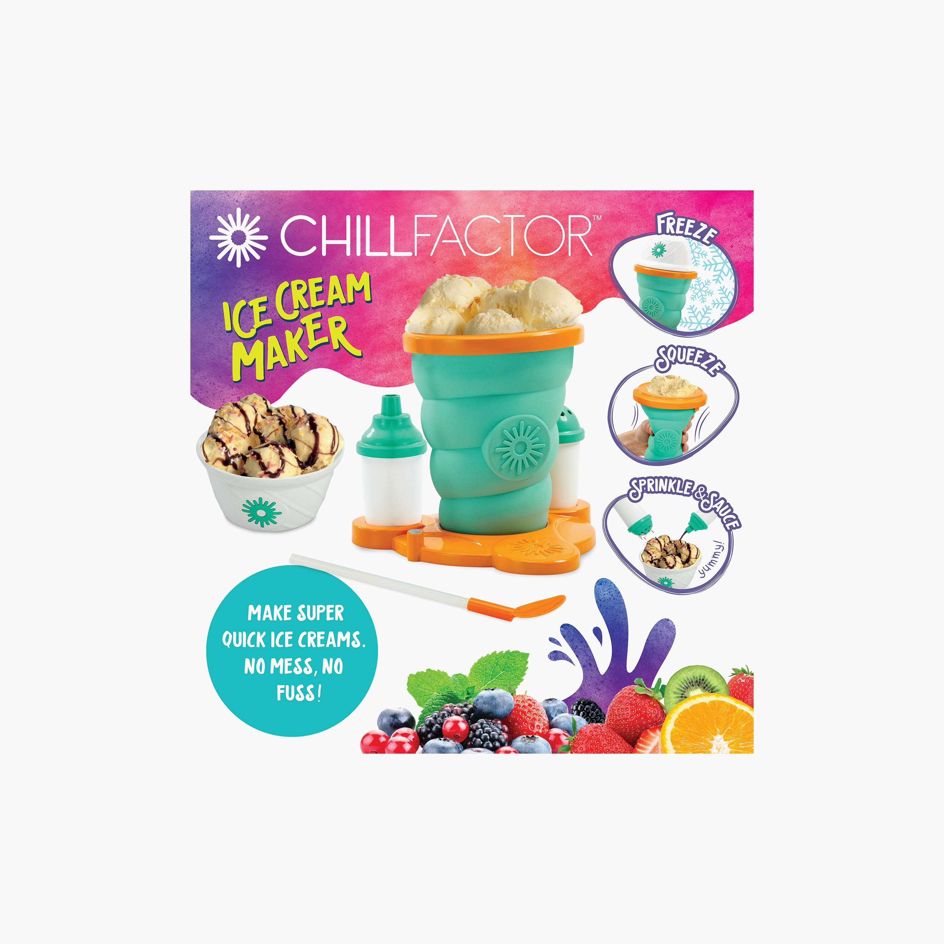 Chill factor ice cream maker online recipe