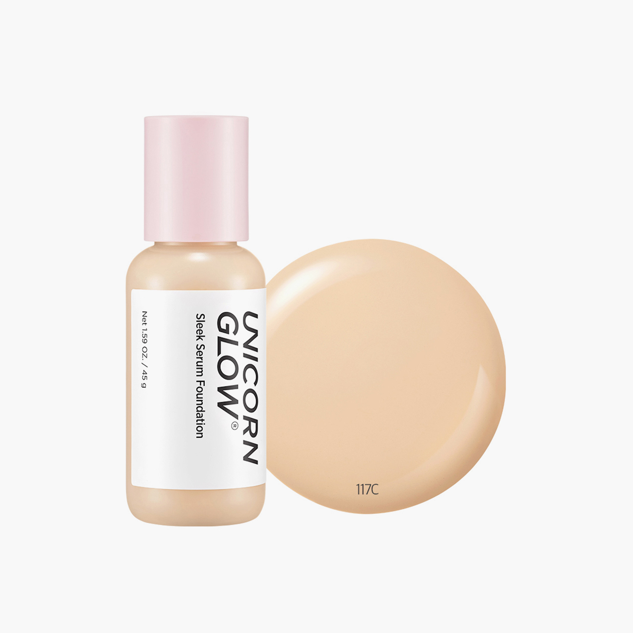 كريم أساس سيروم سليك من يونيكورن جلو - 45 مل-beautyandpersonalcare-makeup-face-foundations-image-6