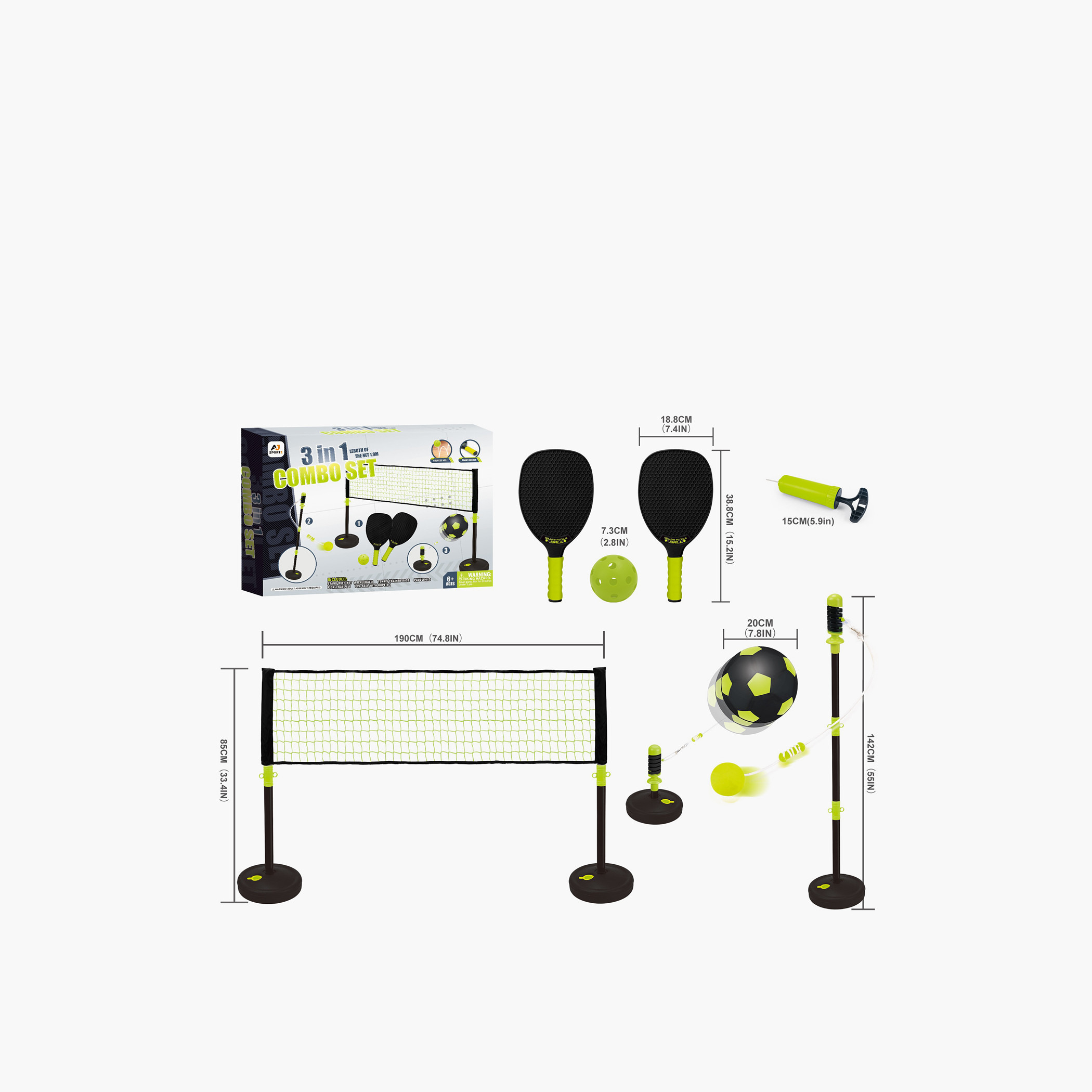 Juniors 3-in-1 Outdoor Playset-toys-outdoor-sports-image-1
