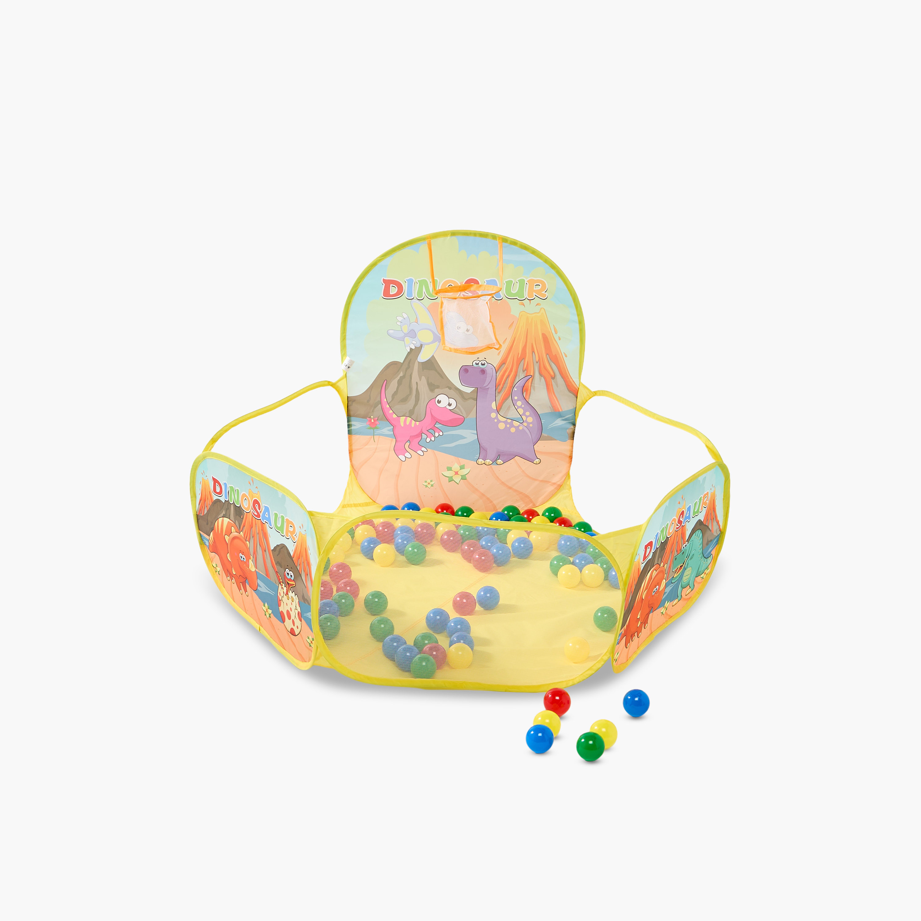 Dinosaur Print 100-Ball Play Tent-toys-outdoor-playhousesandplayards-image-1