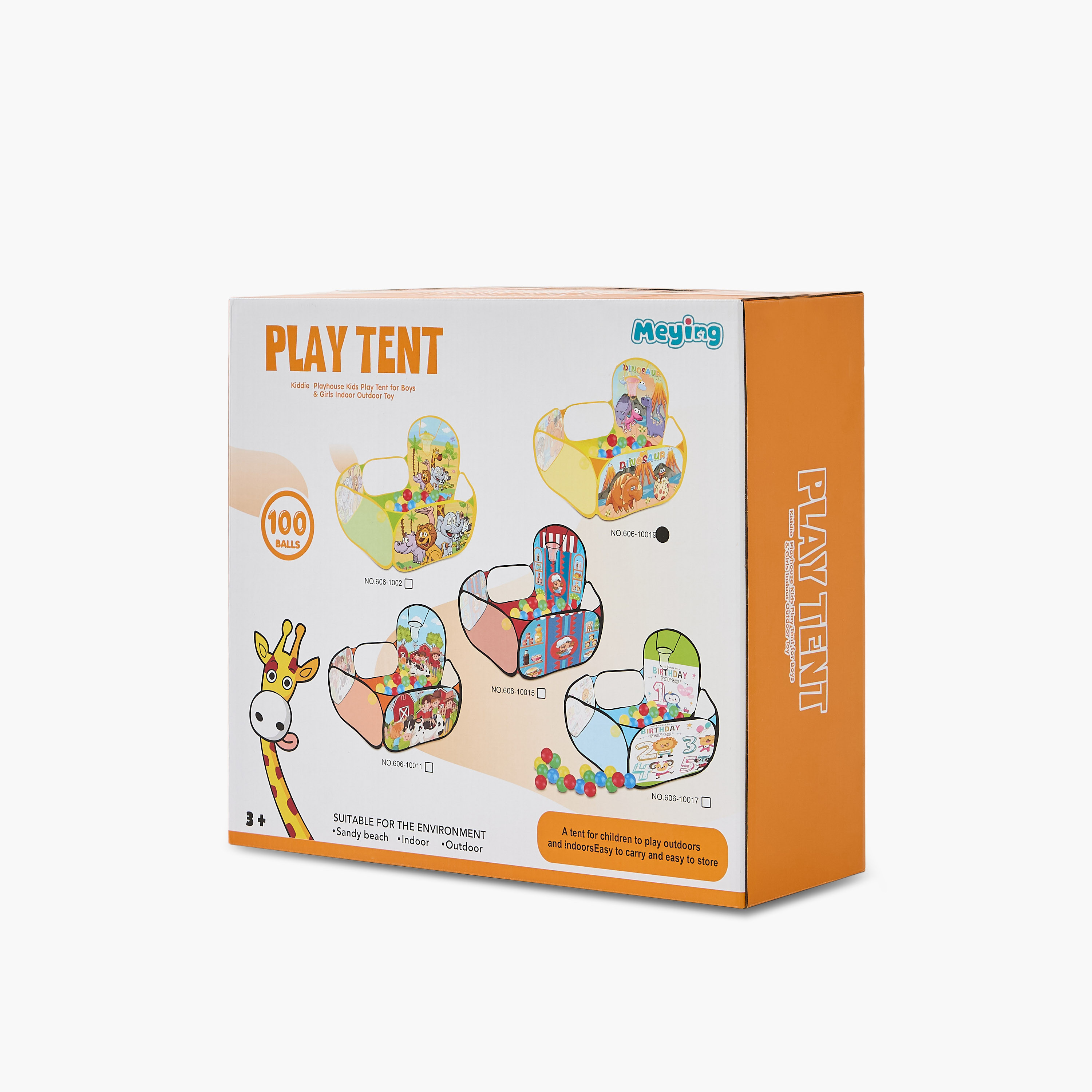 Dinosaur Print 100-Ball Play Tent-toys-outdoor-playhousesandplayards-image-10