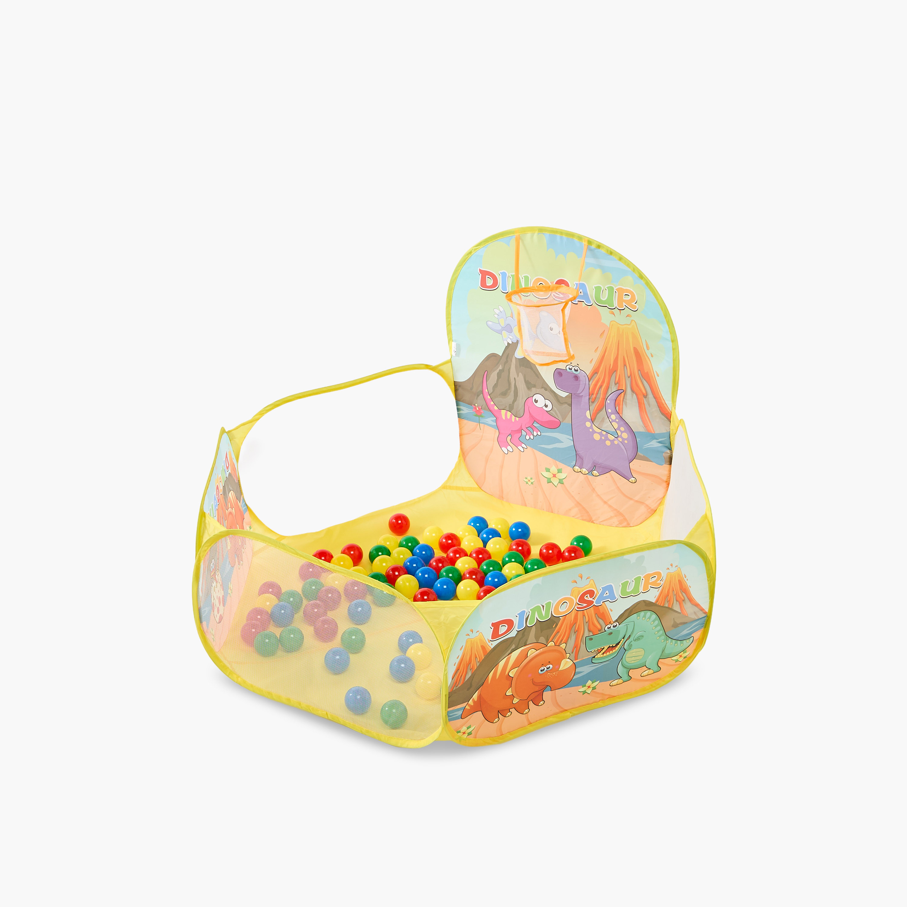 Dinosaur Print 100-Ball Play Tent-toys-outdoor-playhousesandplayards-image-2