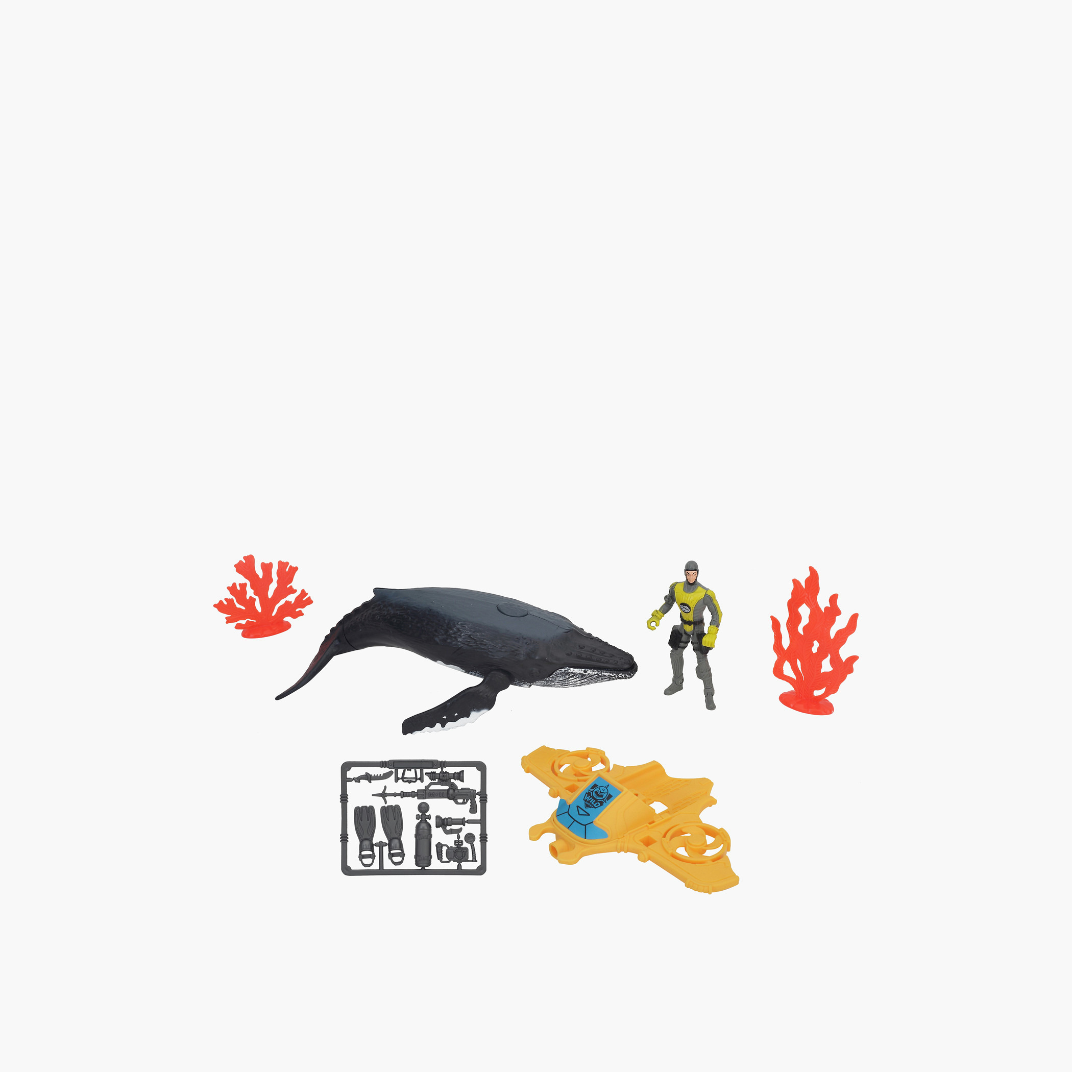 مجموعة ألعاب البحث عن الحيتان من وايلد كويست-toys-playfigures-actionplaysets-image-1