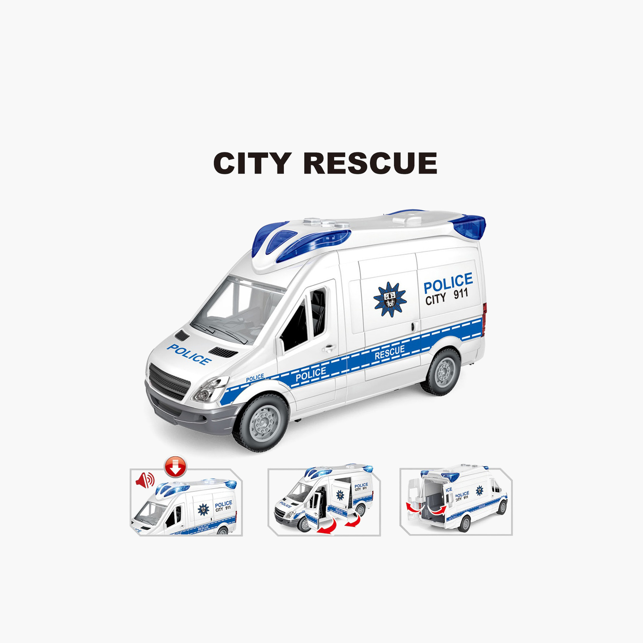 Toystar Police Car-toys-playvehicles-utilityvehicles-image-1