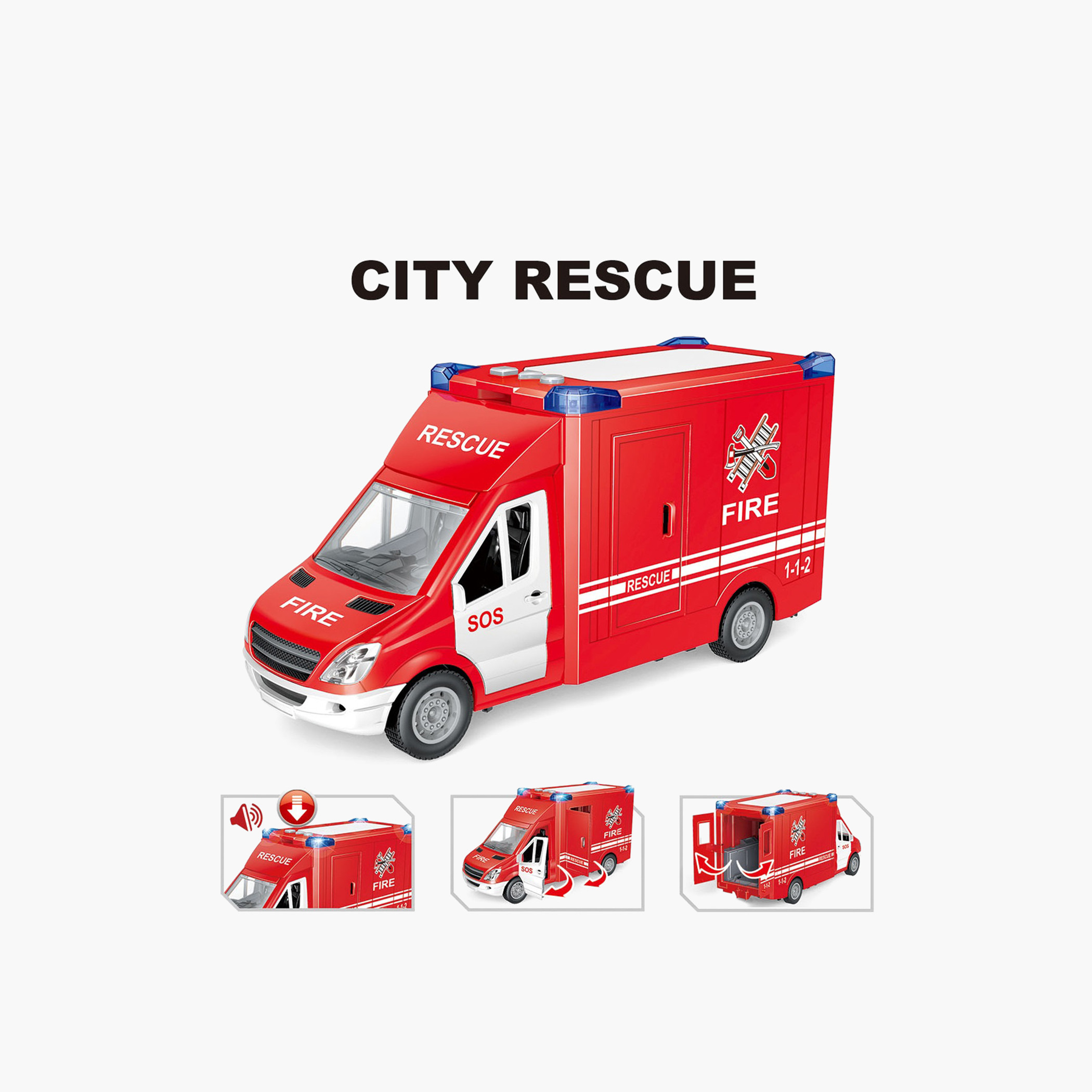 Toystar Fire Engine-toys-playvehicles-utilityvehicles-image-1