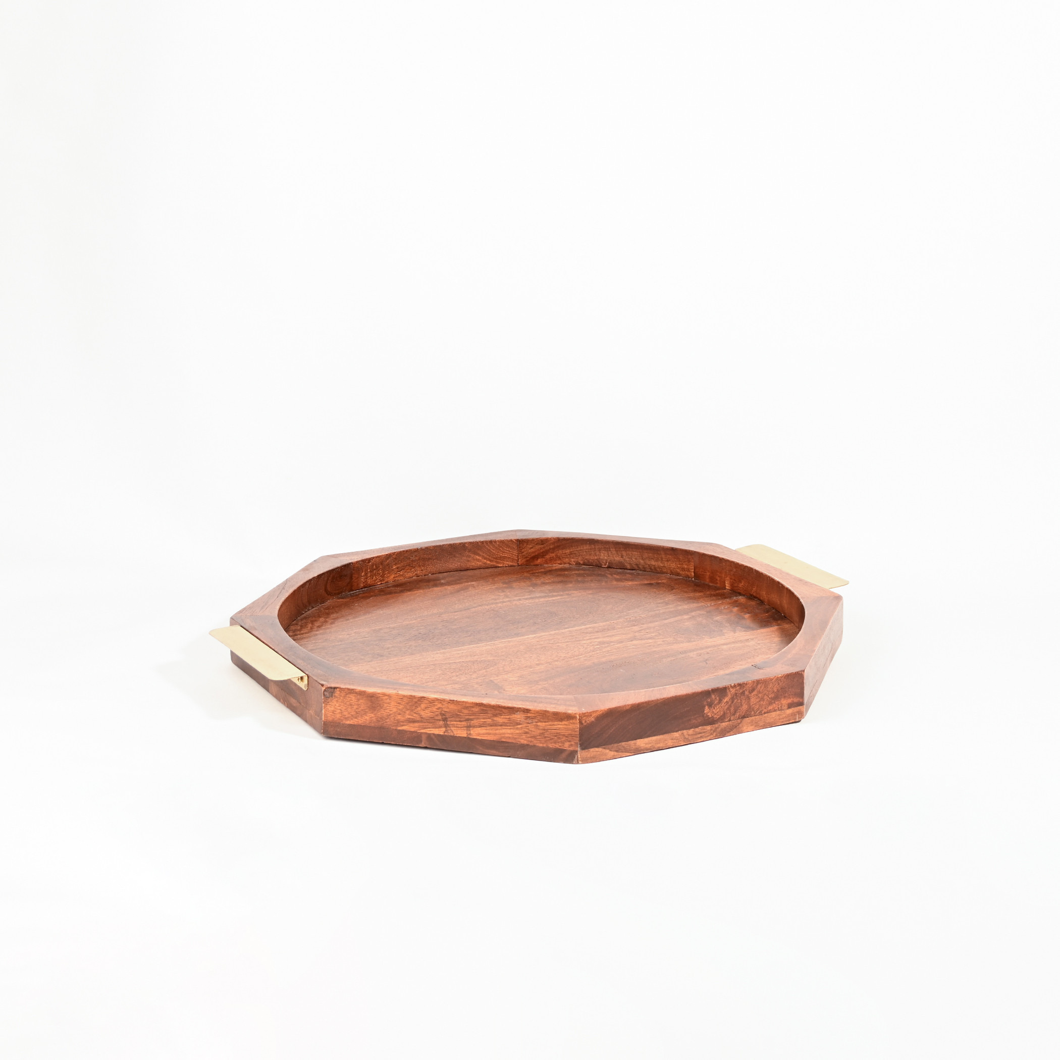 Home Carving Wooden Serving Tray with Handle-household-dining-serveware-servingtrays-image-2