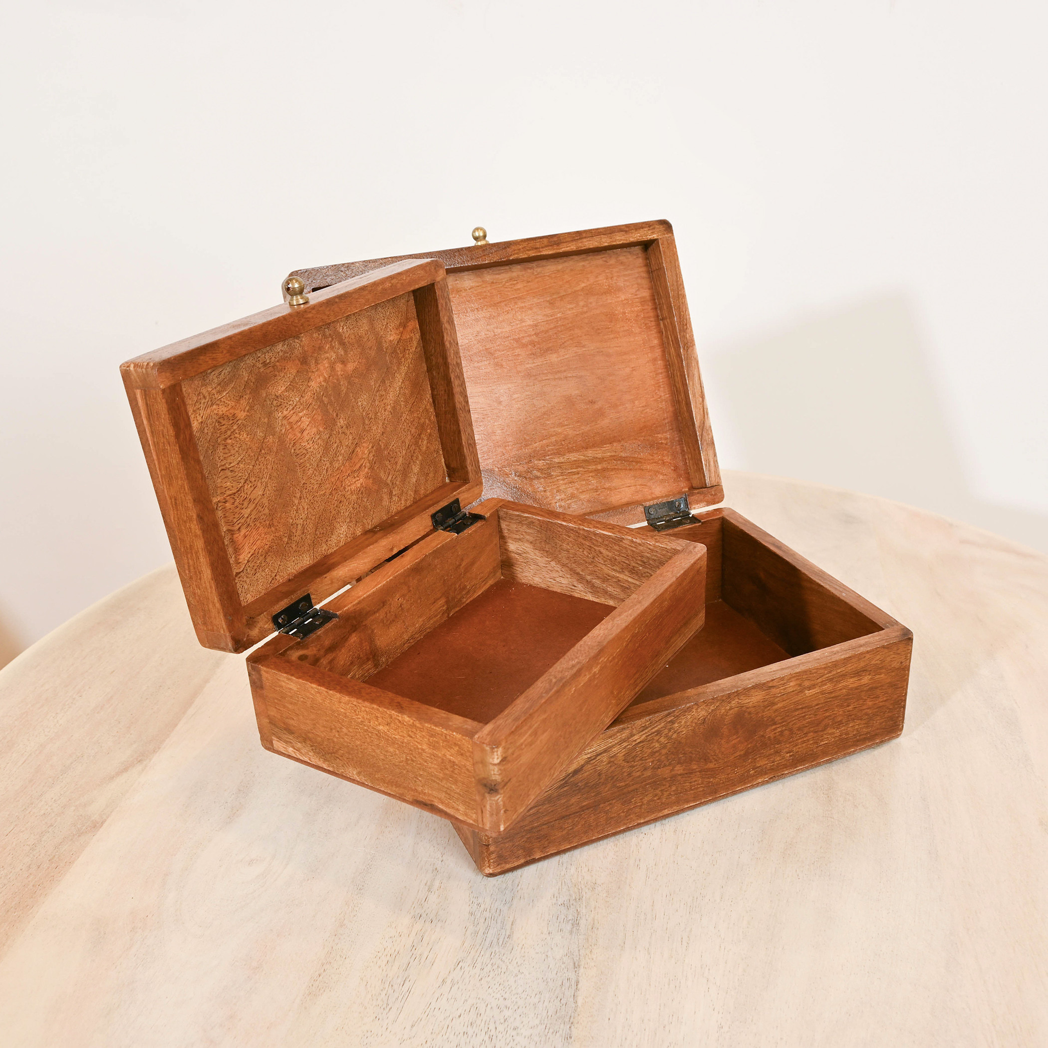 Home Carving 2-Piece Wooden Decorative Box Set-household-decor-boxesandtrays-image-4