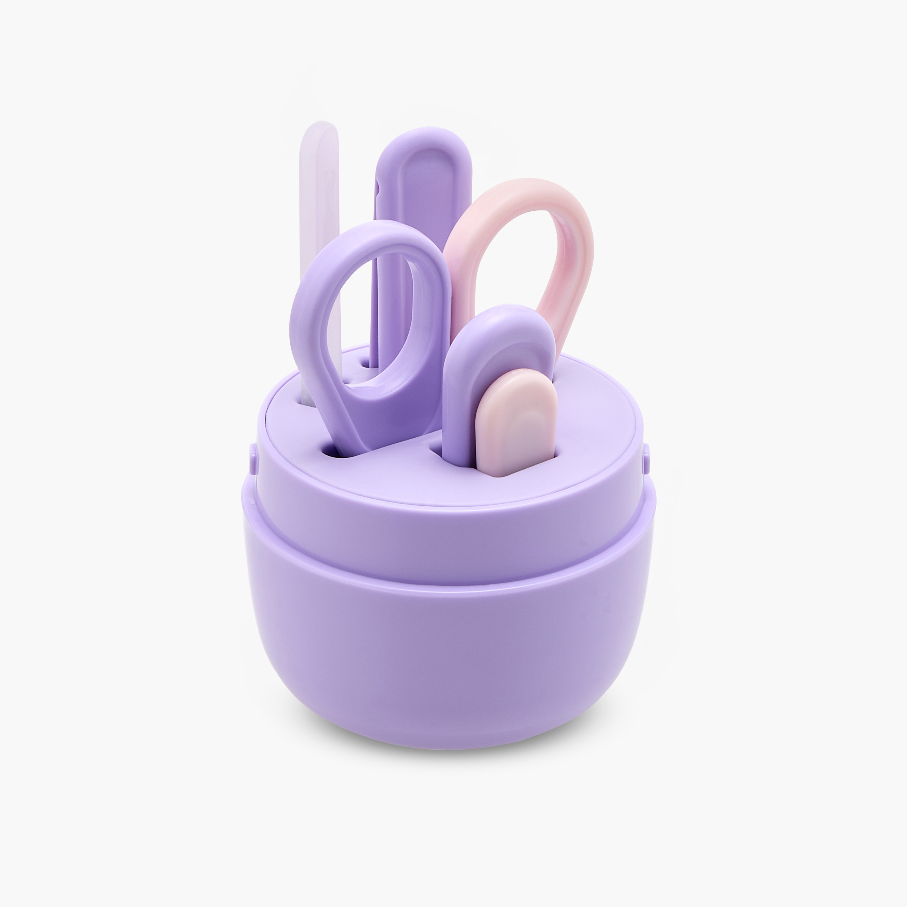 طقم عناية بالأظافر للأطفال 4 في 1 من جلو-baby-bathandcare-grooming-image-4