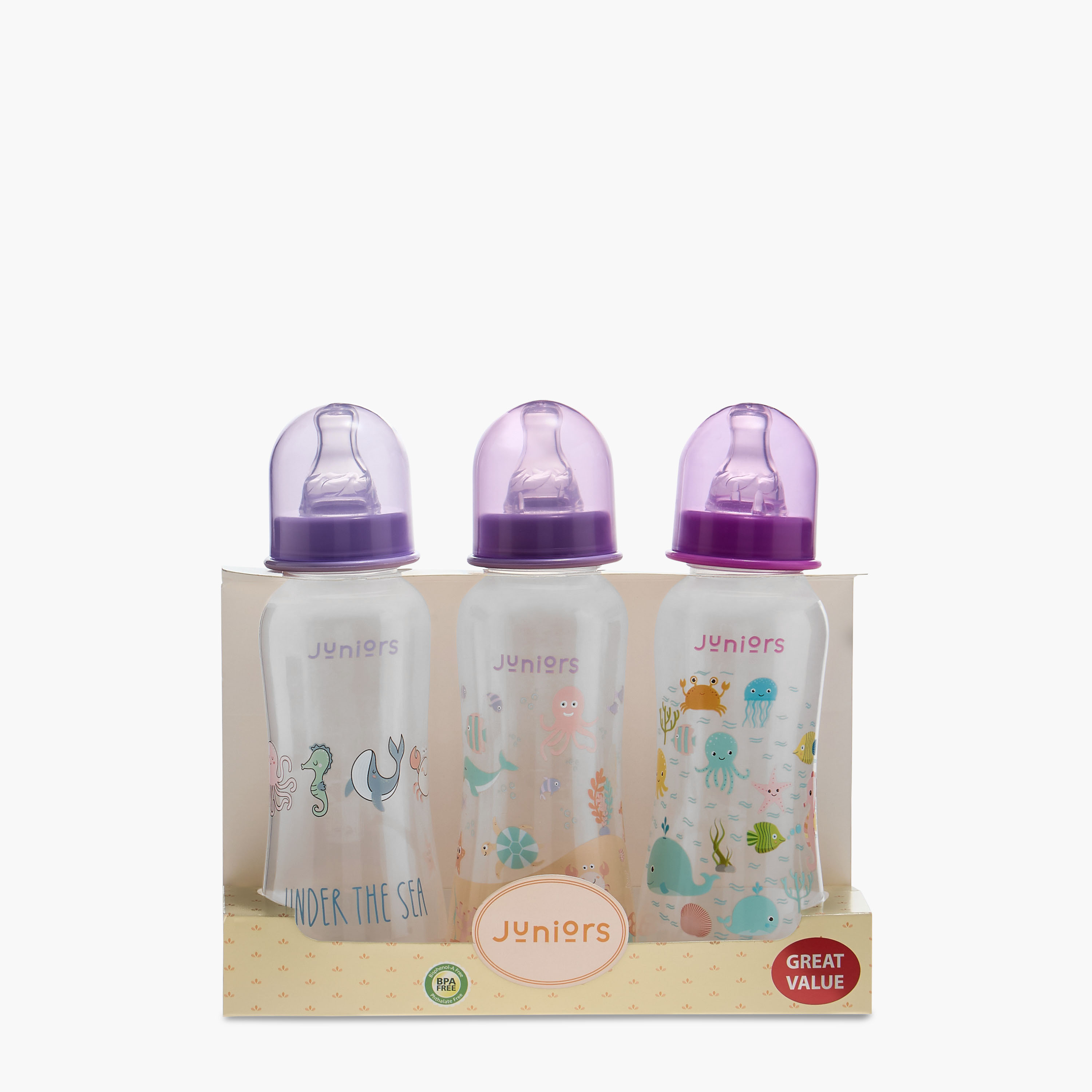 Juniors 3-Piece Space Print Feeding Bottle Set - 250 ml-baby-feeding-feedingbottles-bottlesandteats-image-15