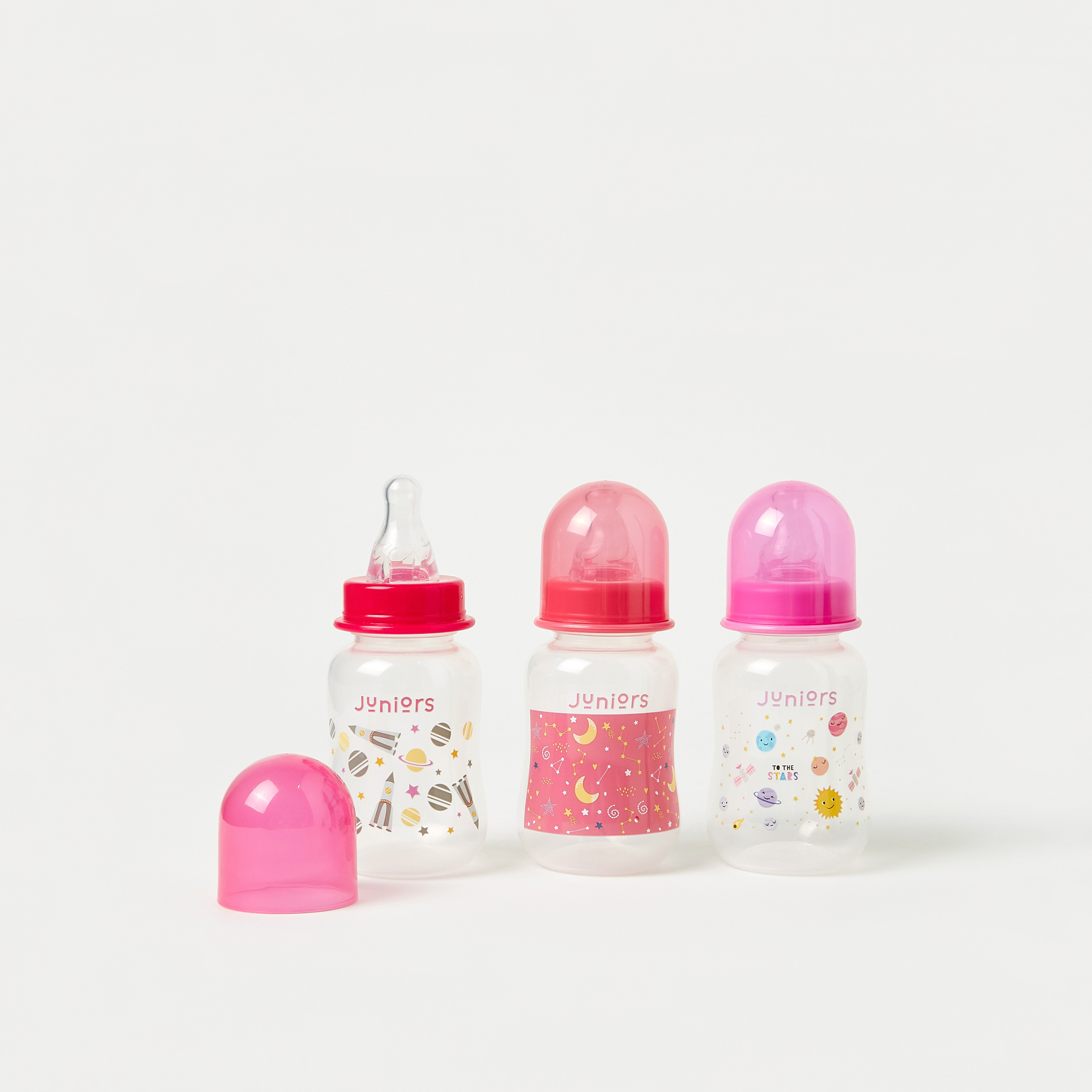 Juniors 3-Piece Dinosaur Print Feeding Bottle Set - 120 ml-baby-feeding-feedingbottles-bottlesandteats-image-3