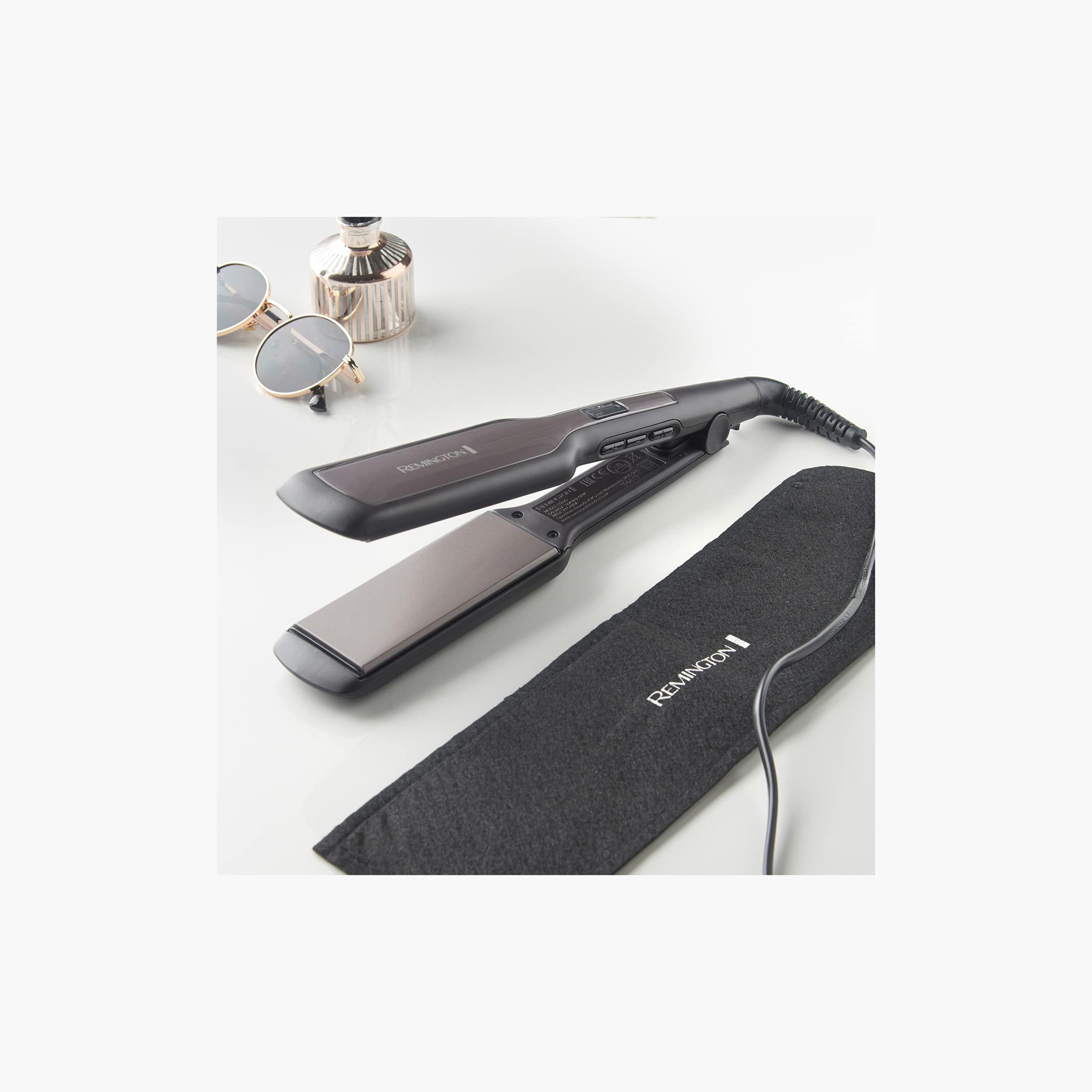 Elle black travel hair straighteners best sale