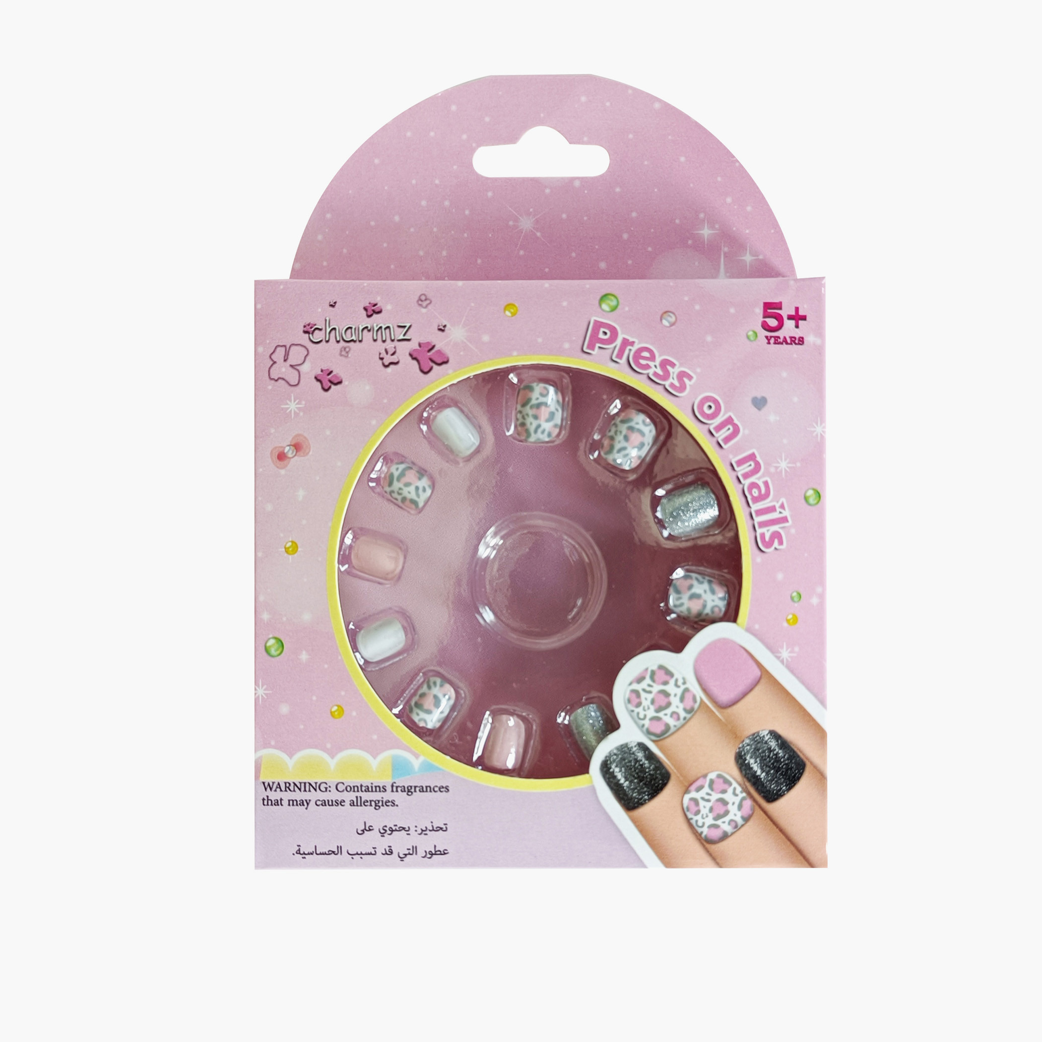 Charmz Press On Nails Set-toys-roleplay-makeupandcosmeticsets-image-1