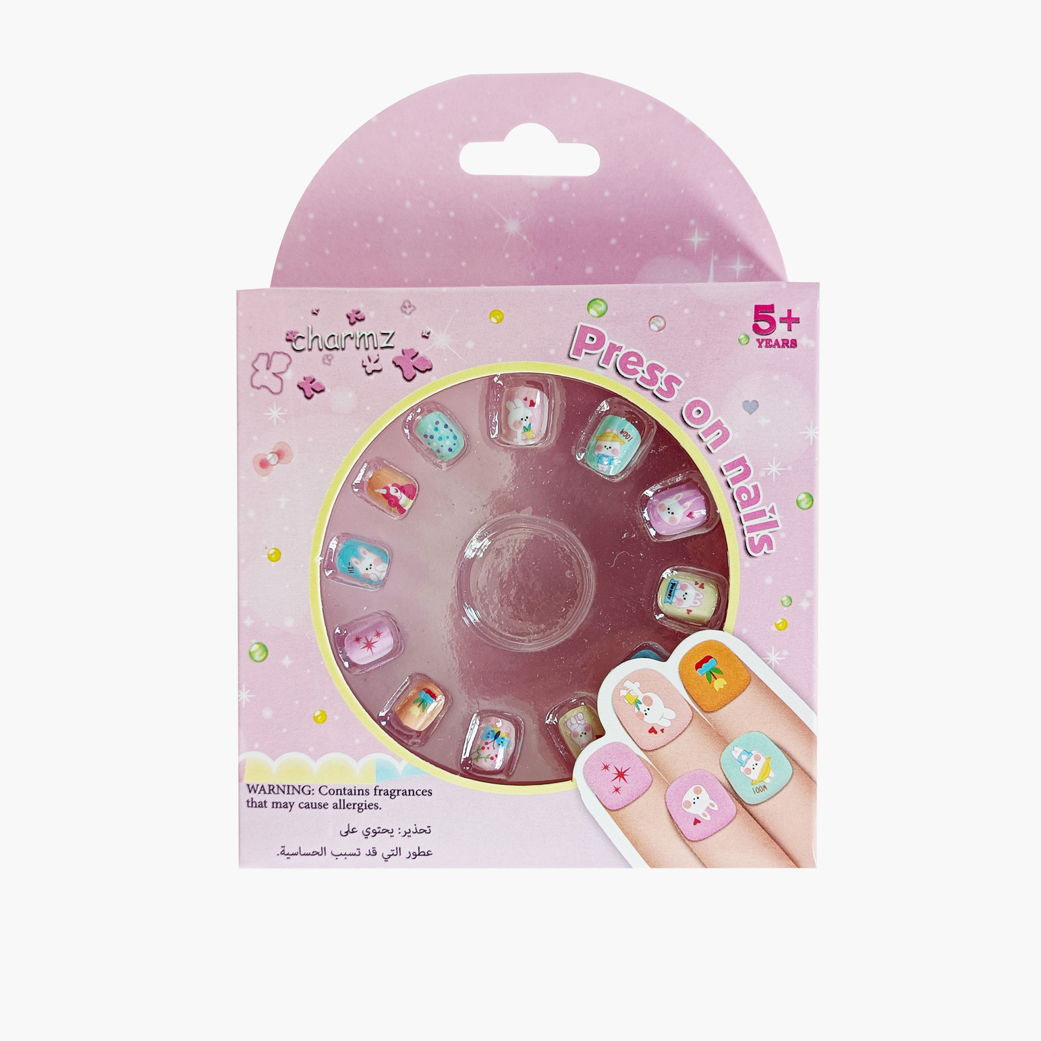 Charmz Press on Nail Set-toys-roleplay-makeupandcosmeticsets-image-1
