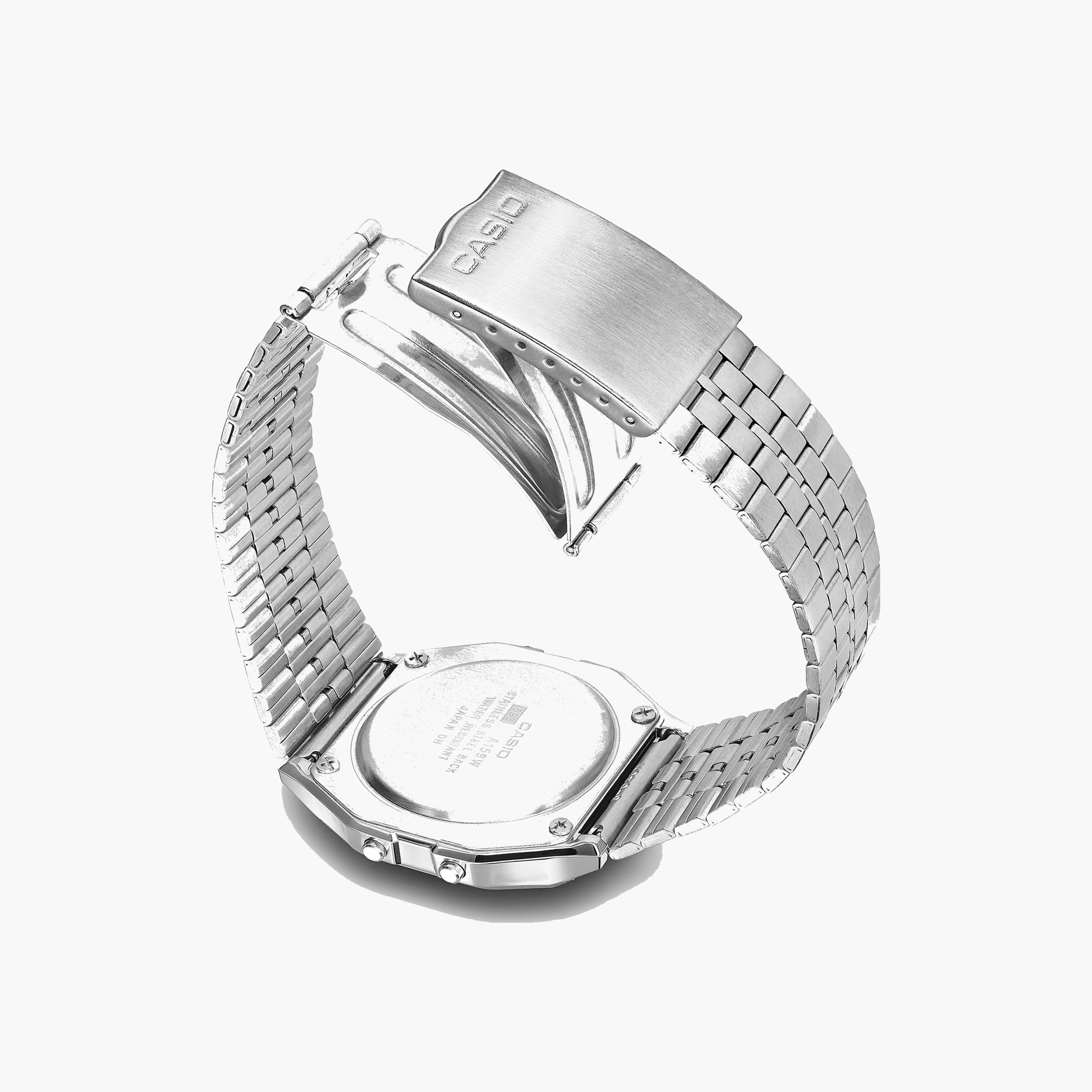 Casio Digital Display Stainless Steel Watch-men-watchesandjewellery-watches-image-3