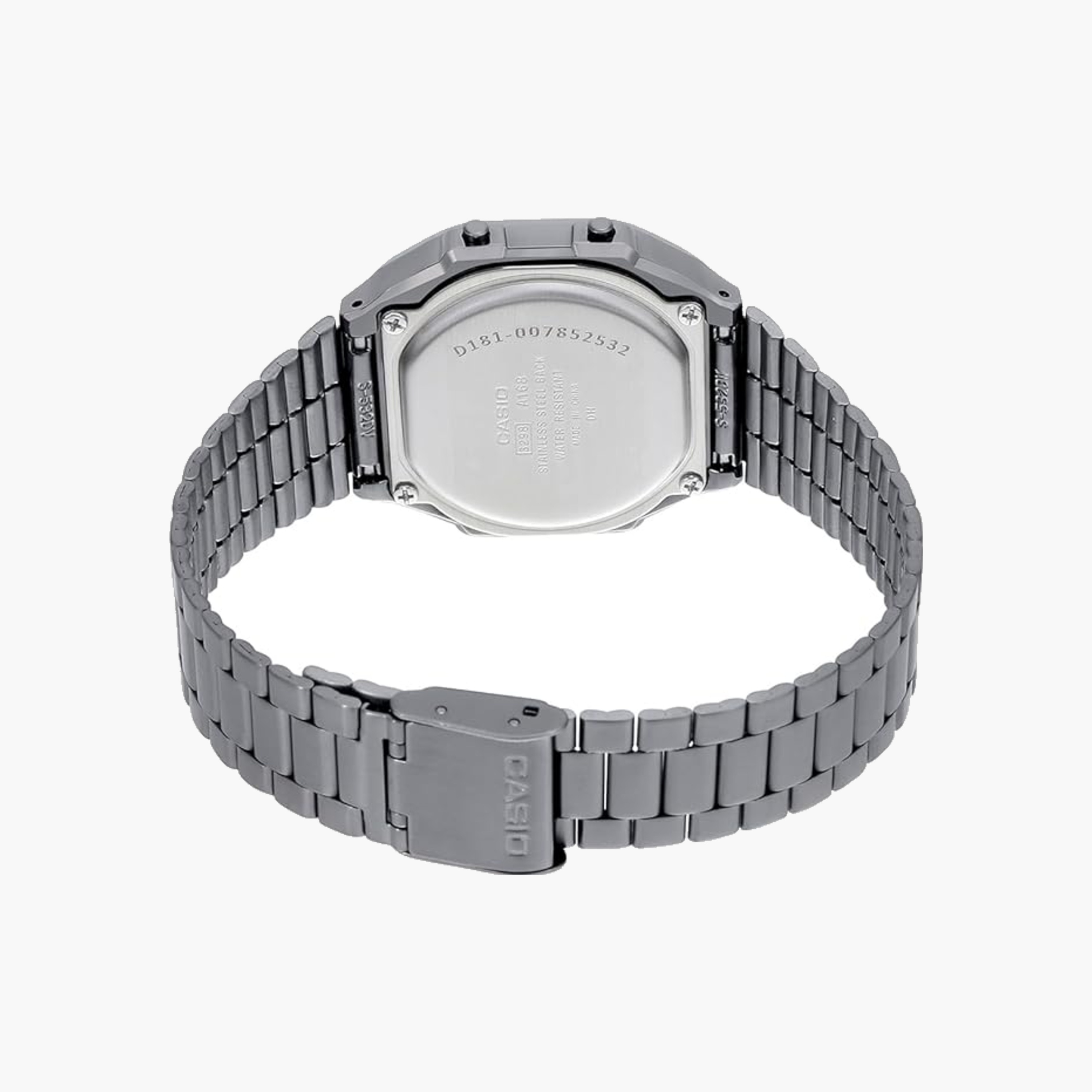 Casio Digital Display Stainless Steel Watch-men-watchesandjewellery-watches-image-2