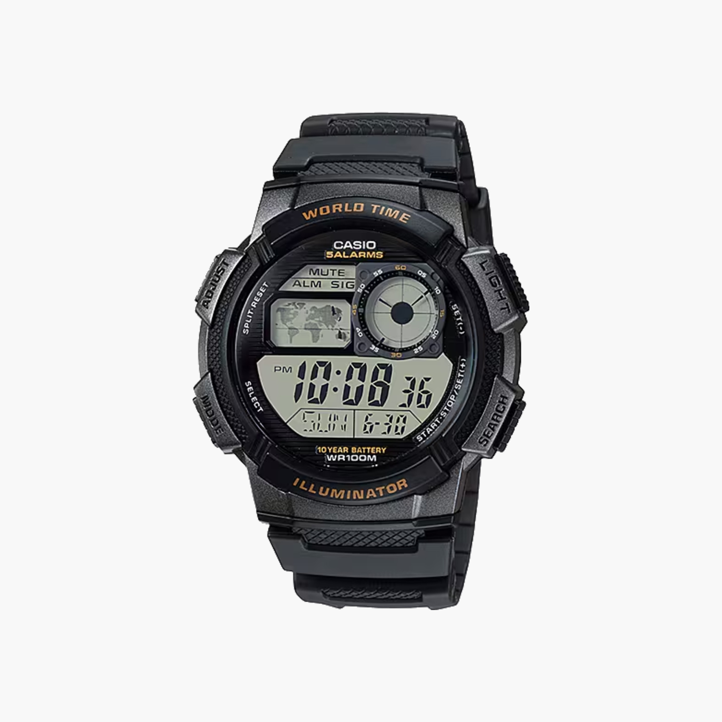 Casio Digital Sports Watch World Time-men-watchesandjewellery-watches-image-1