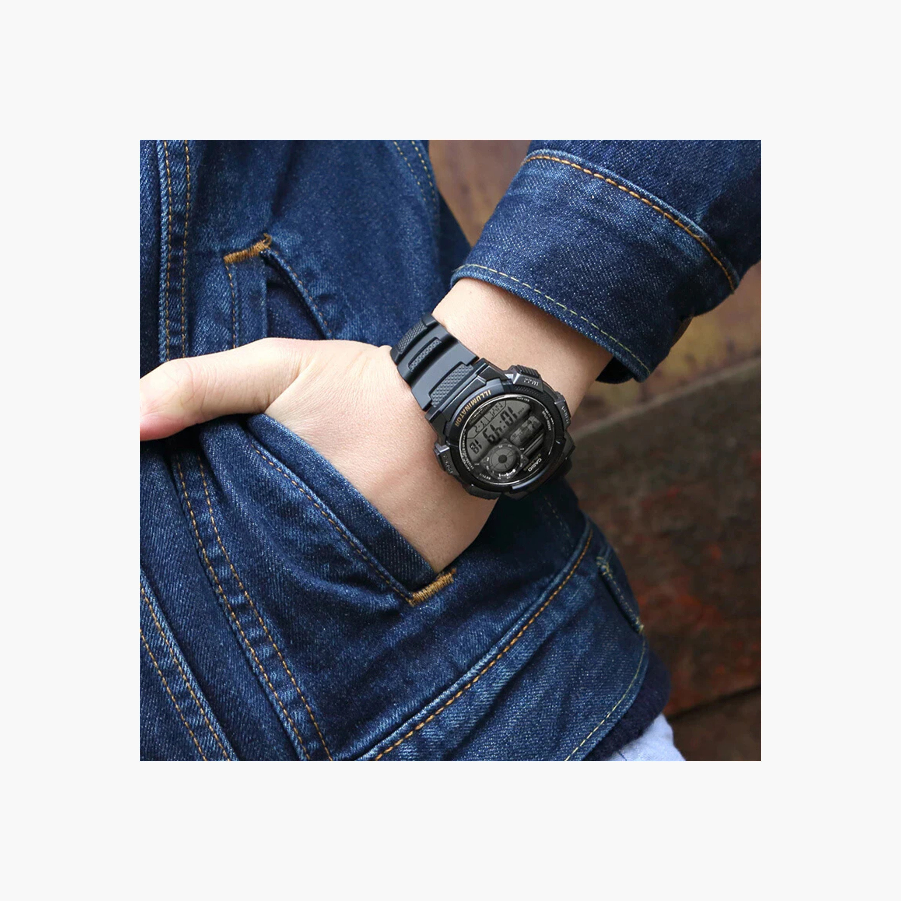 Casio Digital Sports Watch World Time-men-watchesandjewellery-watches-image-4
