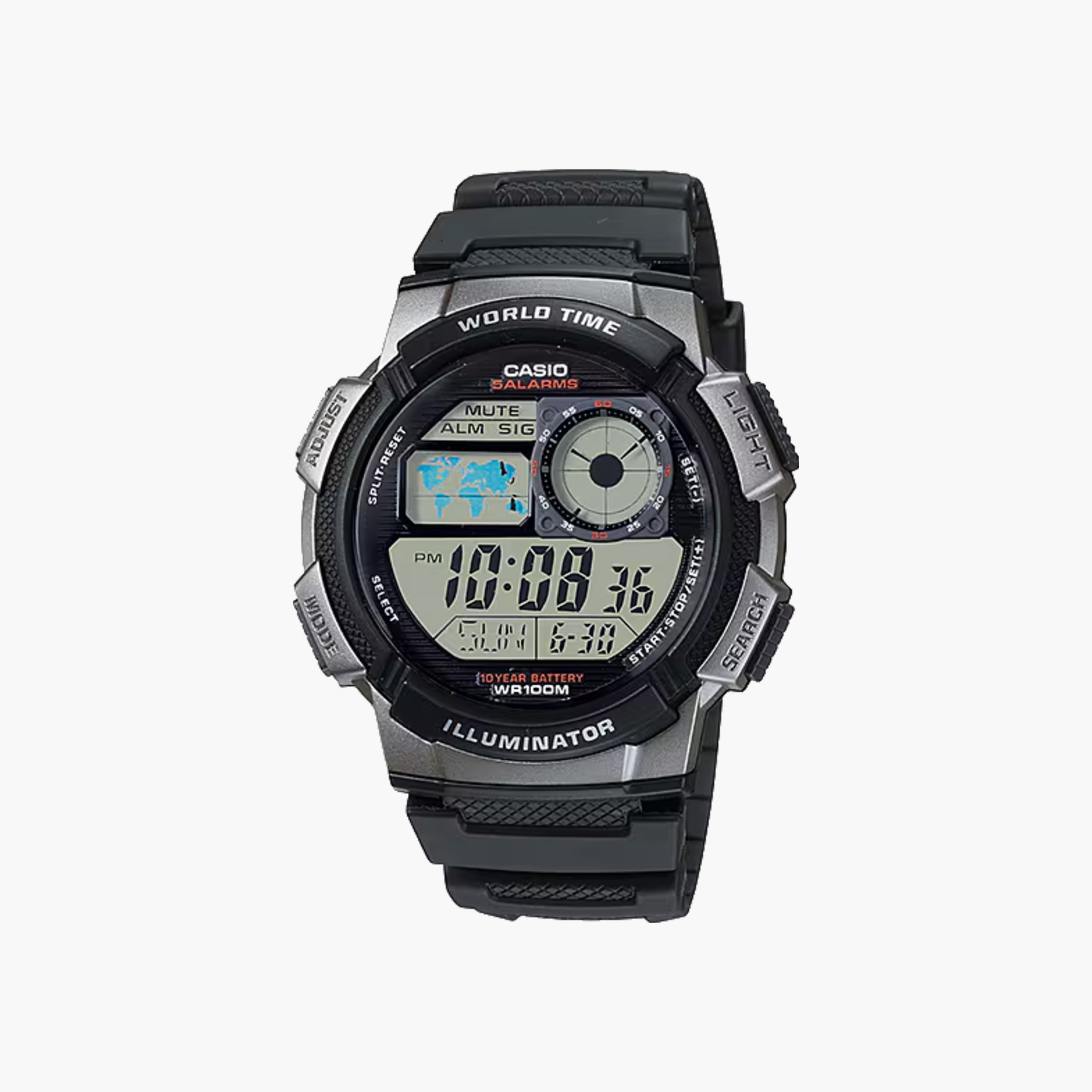 Casio Digital World Time Watch-men-watchesandjewellery-watches-image-1