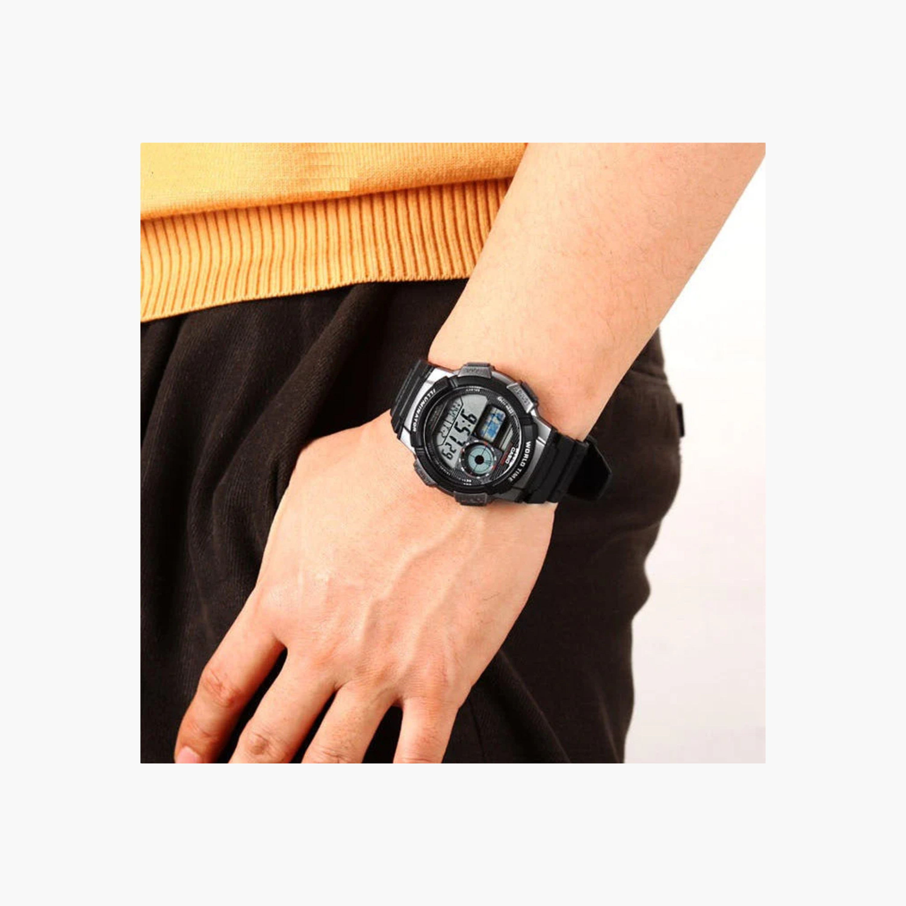 Casio Digital World Time Watch-men-watchesandjewellery-watches-image-4