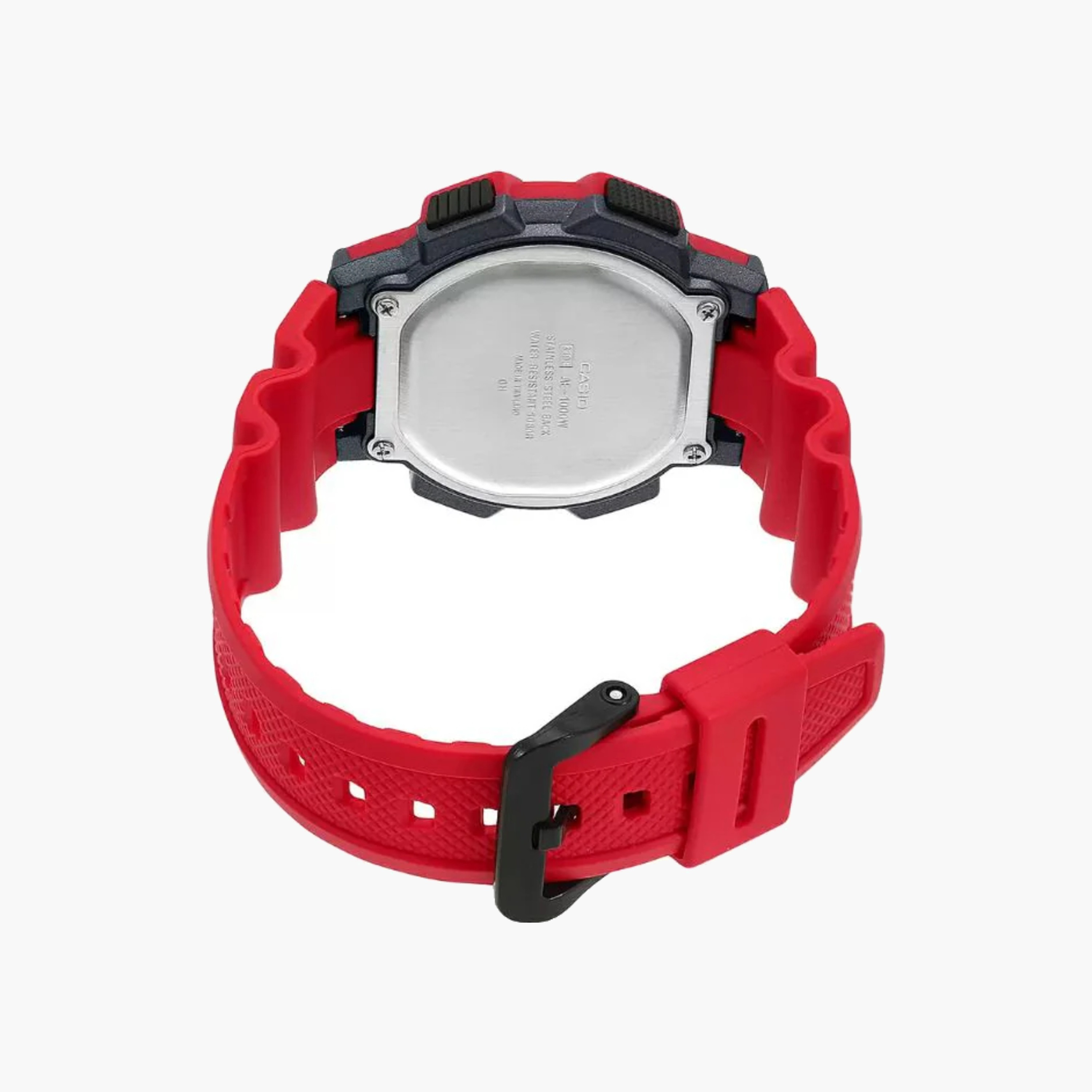 Casio Digital Sport Watch Red Resin Strap-men-watchesandjewellery-watches-image-7