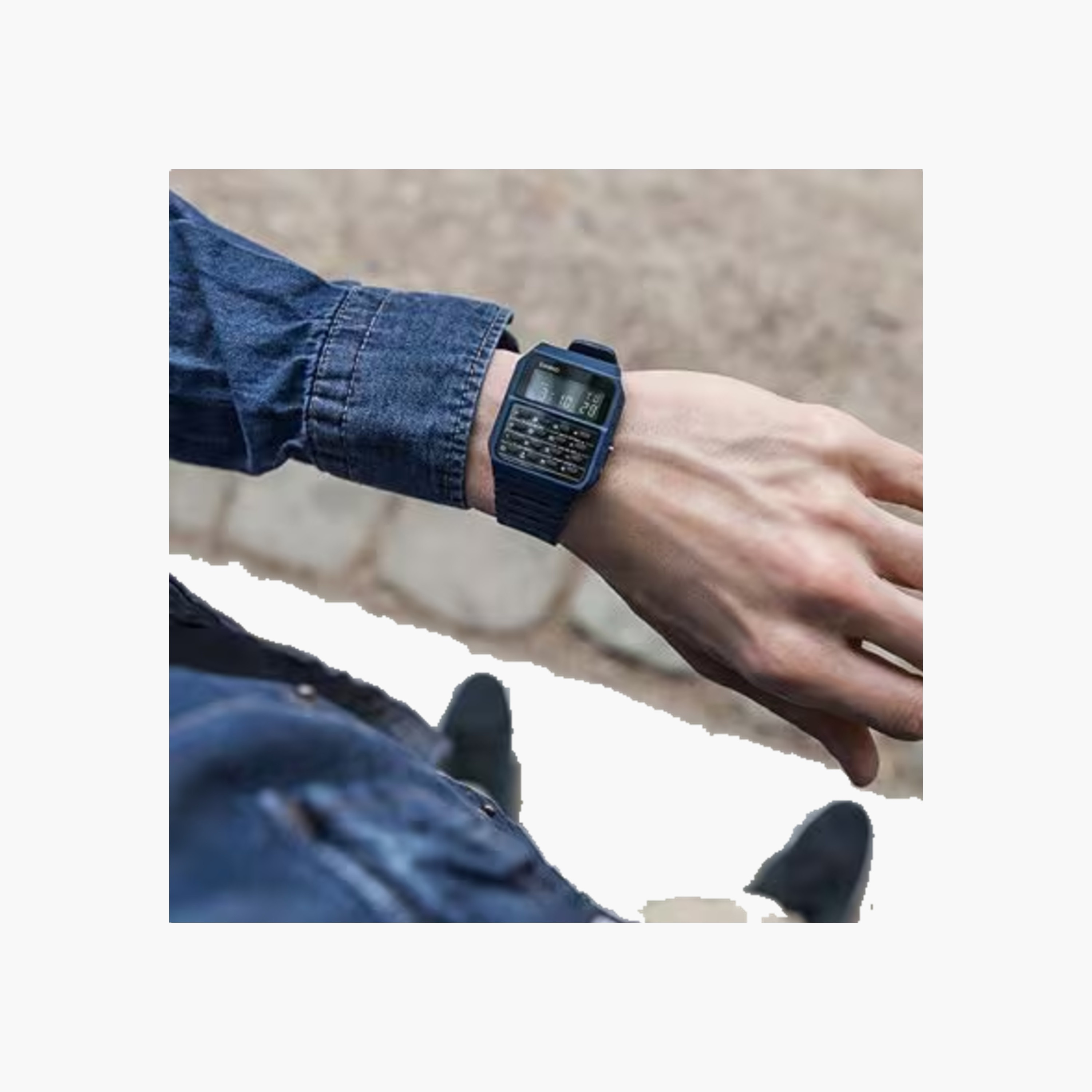Casio Digital Calculator Wrist Watch-men-watchesandjewellery-watches-image-2