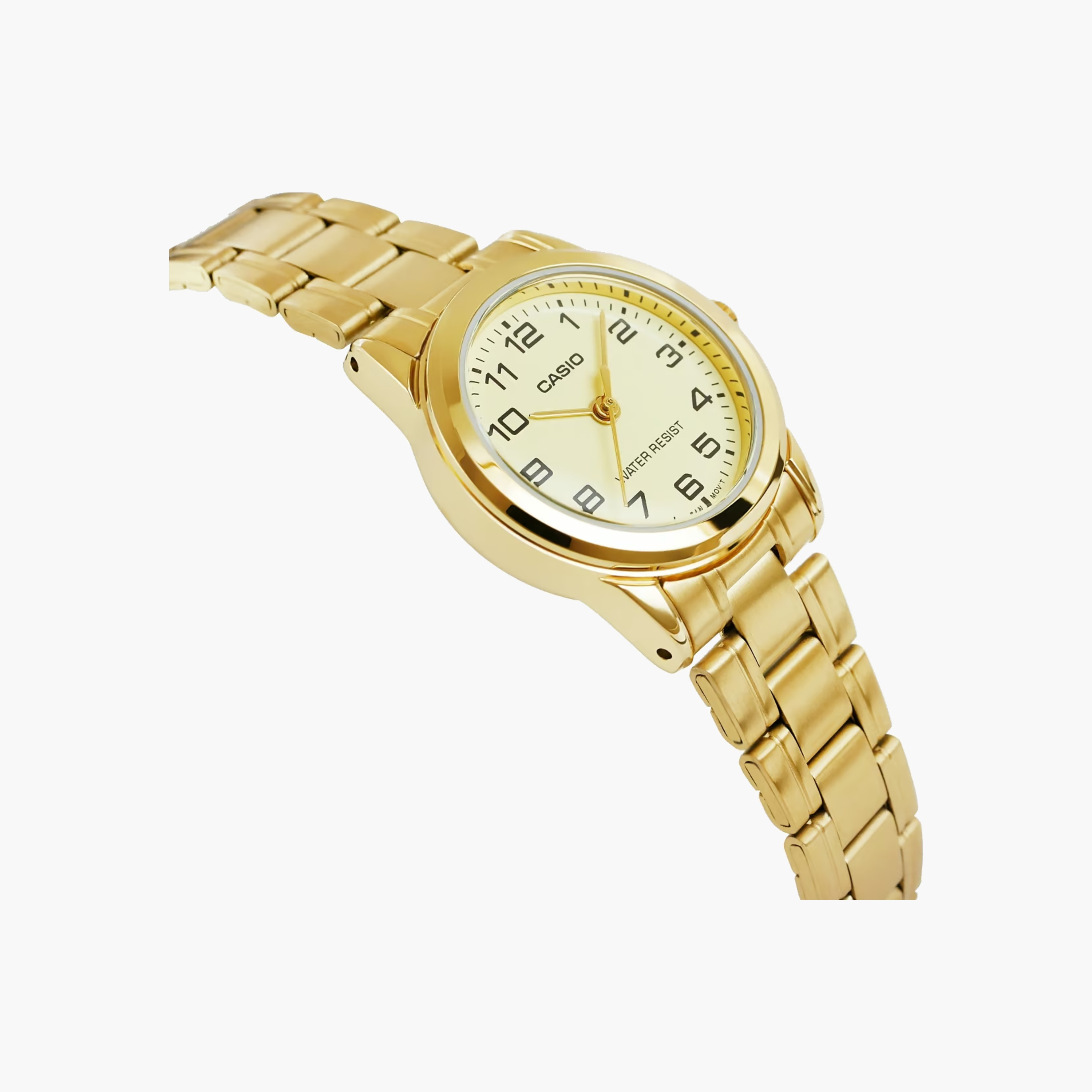 ساعة كاسيو ذهبية اللون من الفولاذ المقاوم للصدأ، ساعة تناظرية-women-watchesandjewellery-watches-image-3