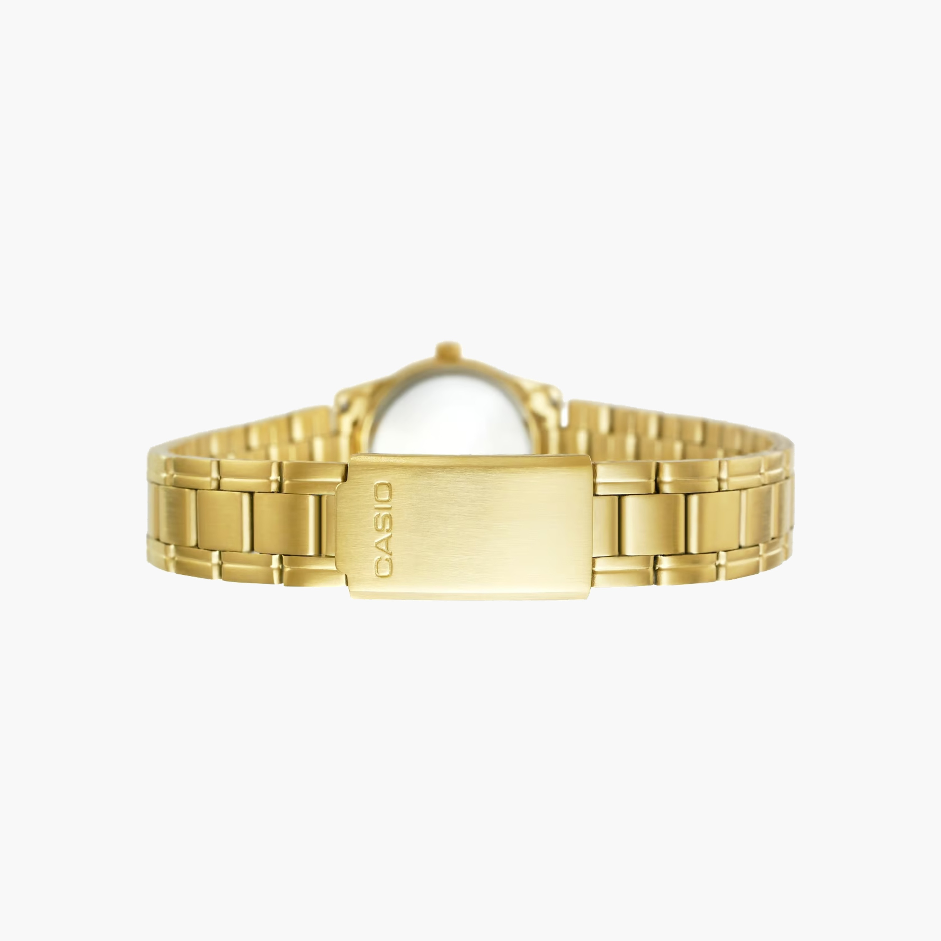 ساعة كاسيو ذهبية اللون من الفولاذ المقاوم للصدأ، ساعة تناظرية-women-watchesandjewellery-watches-image-4