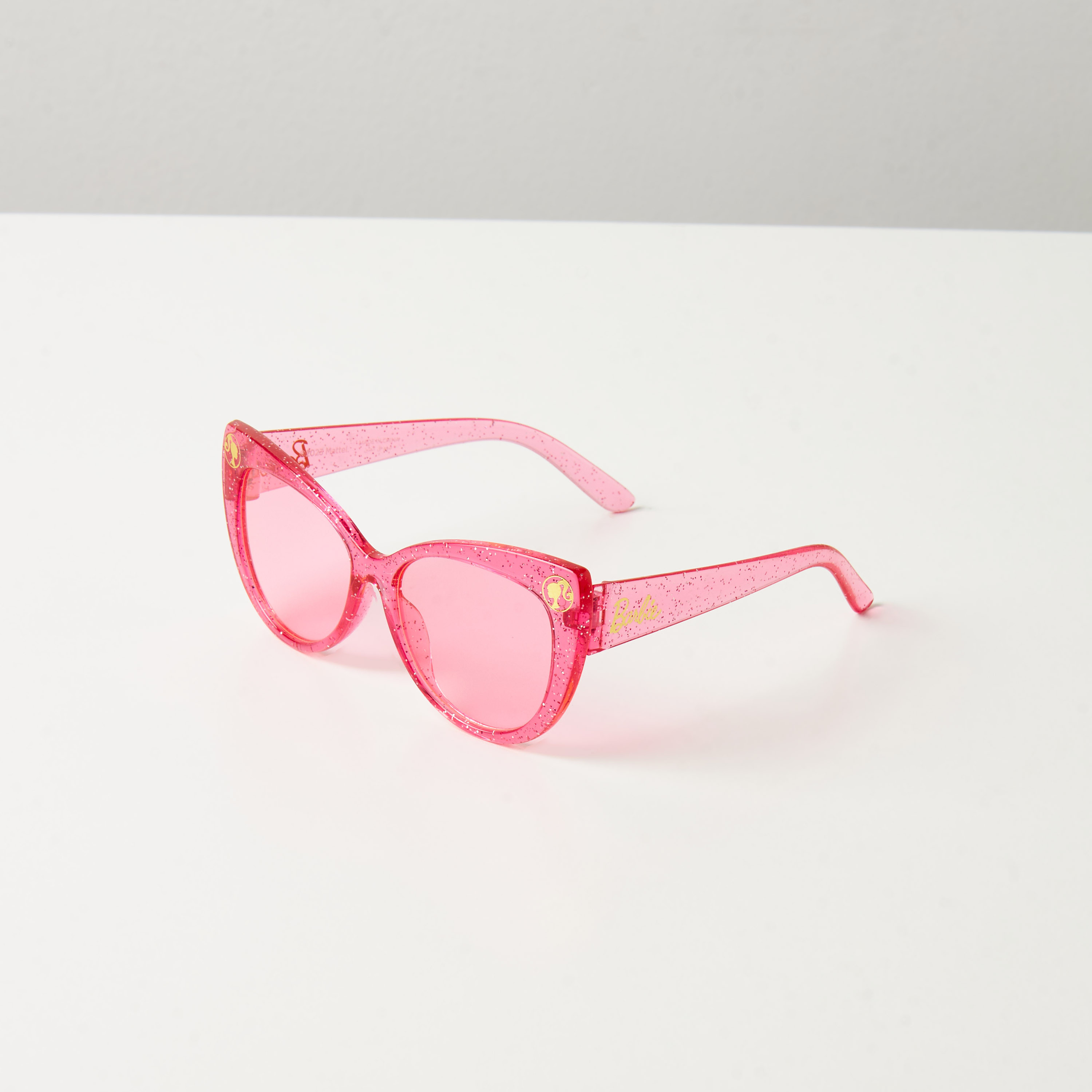 نظارة شمسية بعدسات ملونة وإطار كامل وطبعات باربي-girls-accessories-sunglasses-image-2