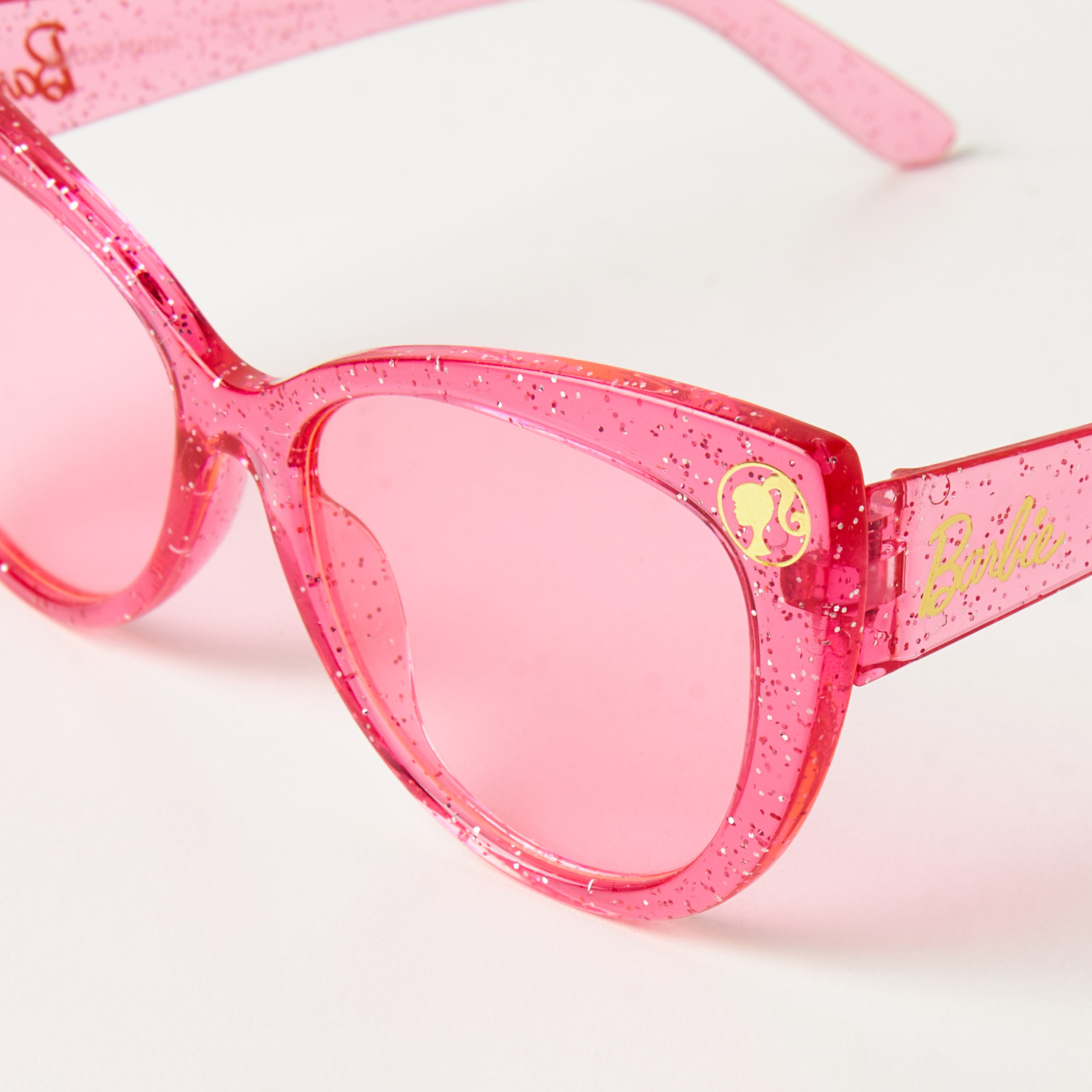 نظارة شمسية بعدسات ملونة وإطار كامل وطبعات باربي-girls-accessories-sunglasses-image-3