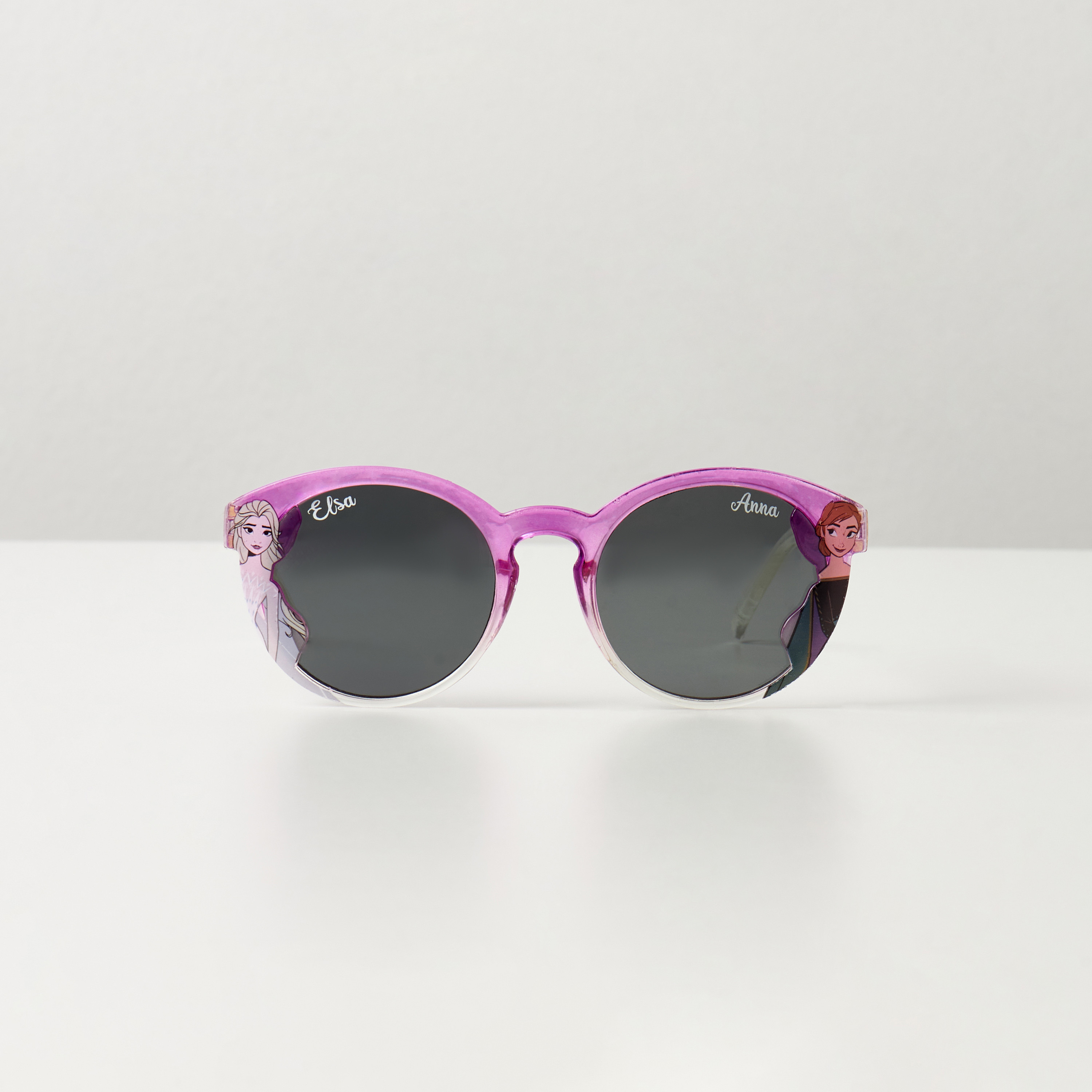 نظارة شمسية بعدسات ملونة وإطار كامل وطبعات فروزن-girls-accessories-sunglasses-image-1