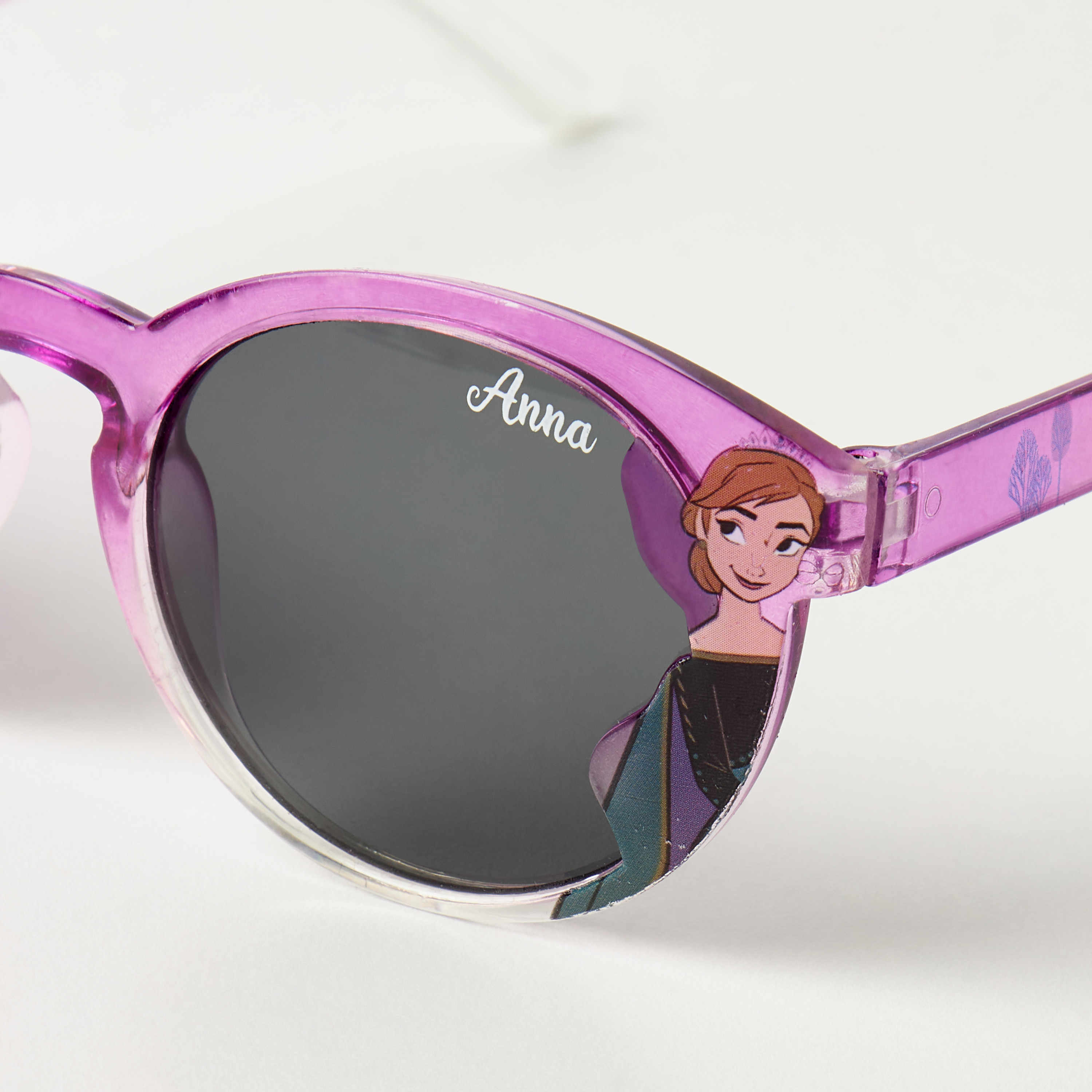 نظارة شمسية بعدسات ملونة وإطار كامل وطبعات فروزن-girls-accessories-sunglasses-image-3