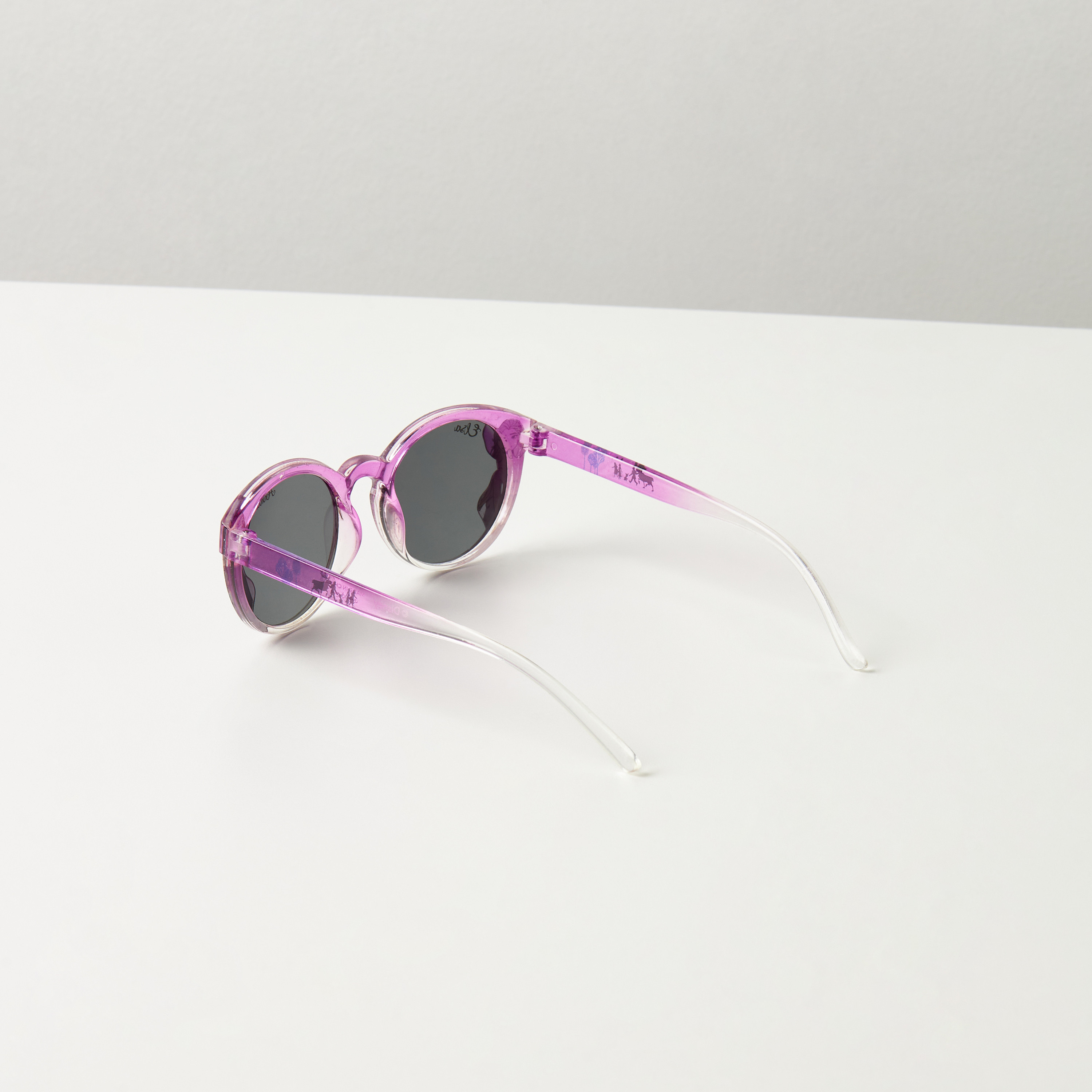 نظارة شمسية بعدسات ملونة وإطار كامل وطبعات فروزن-girls-accessories-sunglasses-image-4