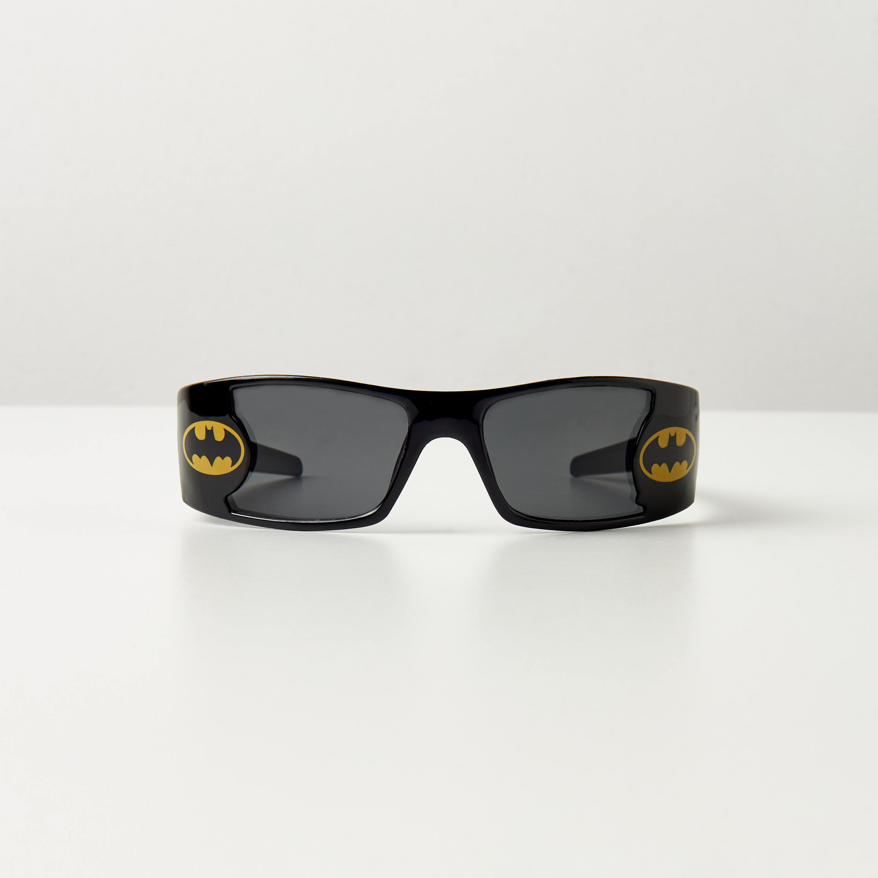 نظارة شمسية بإطار كامل وتفاصيل شعار باتمان-boys-accessories-sunglasses-image-1