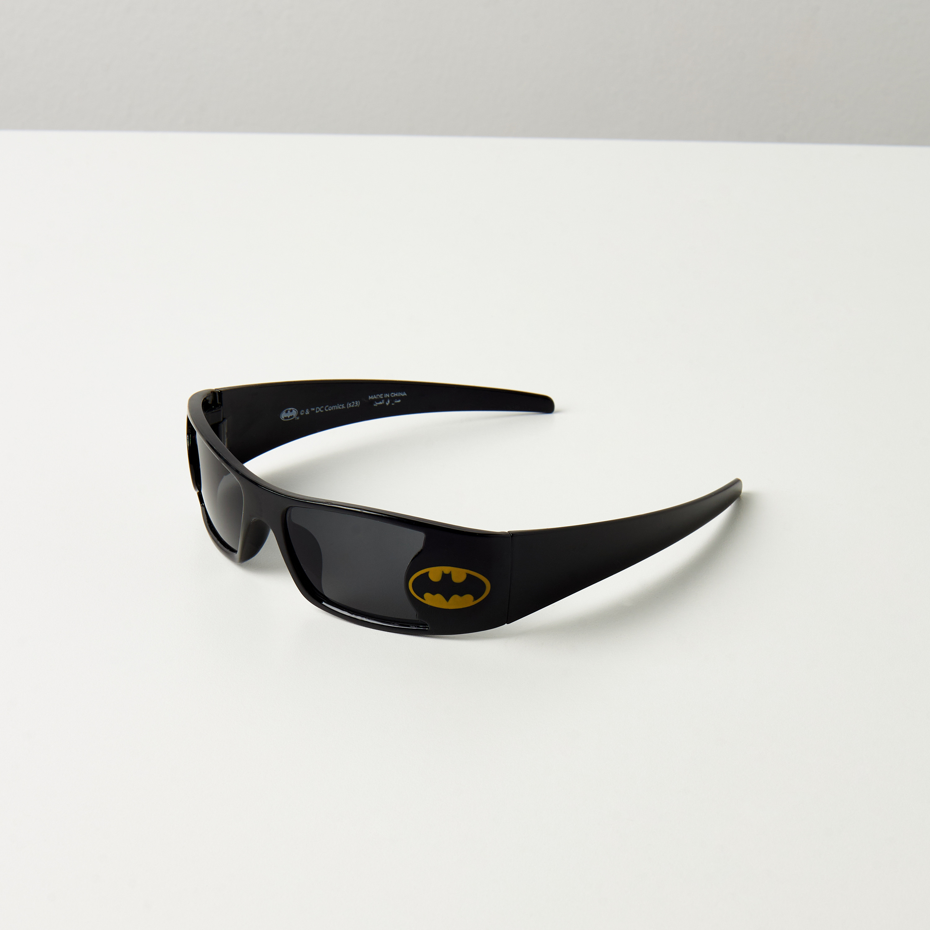 نظارة شمسية بإطار كامل وتفاصيل شعار باتمان-boys-accessories-sunglasses-image-2