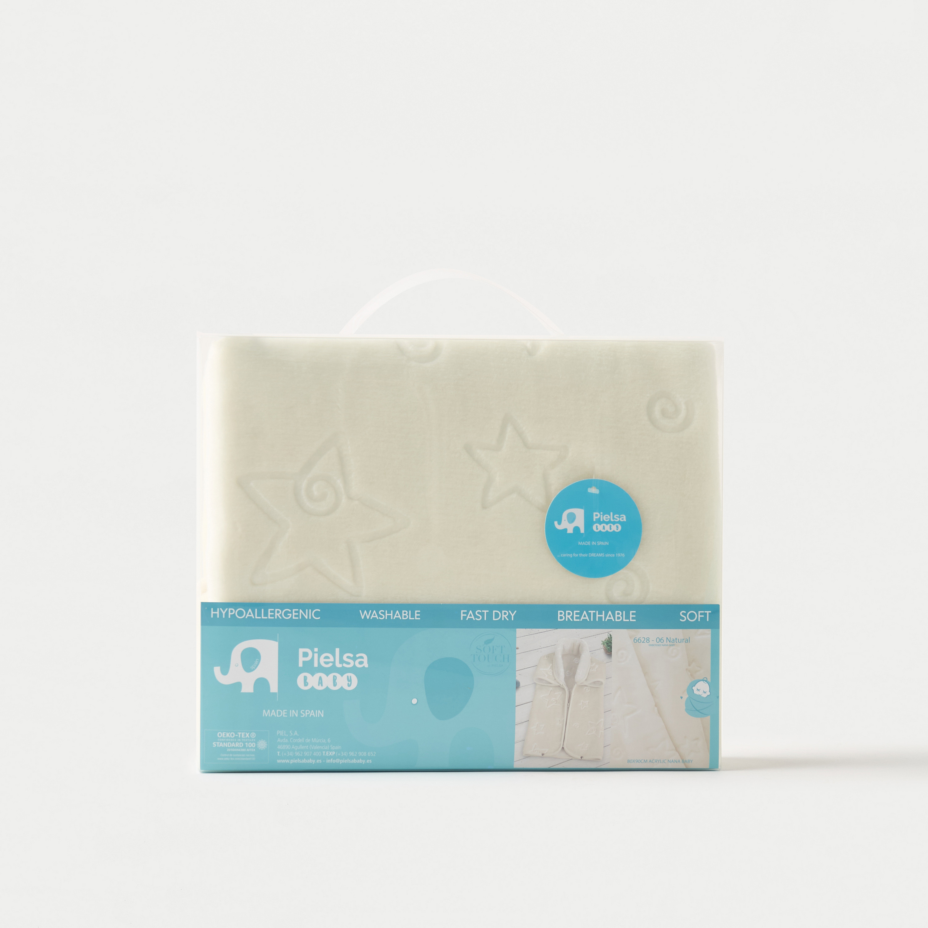 Pielsa All-Over Star Textured Nest Blanket - 80x90 cm-baby-nursery-blanketsandswaddles-blanketsandquilts-image-6